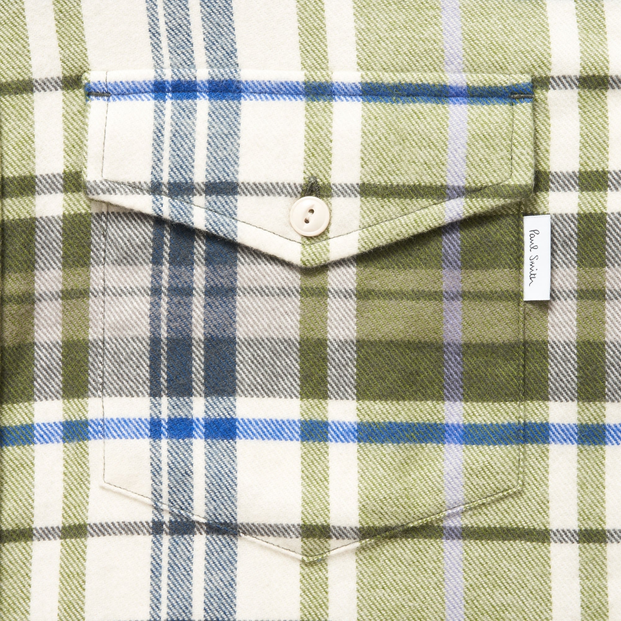 Paul Smith Check Shirt - Light Green