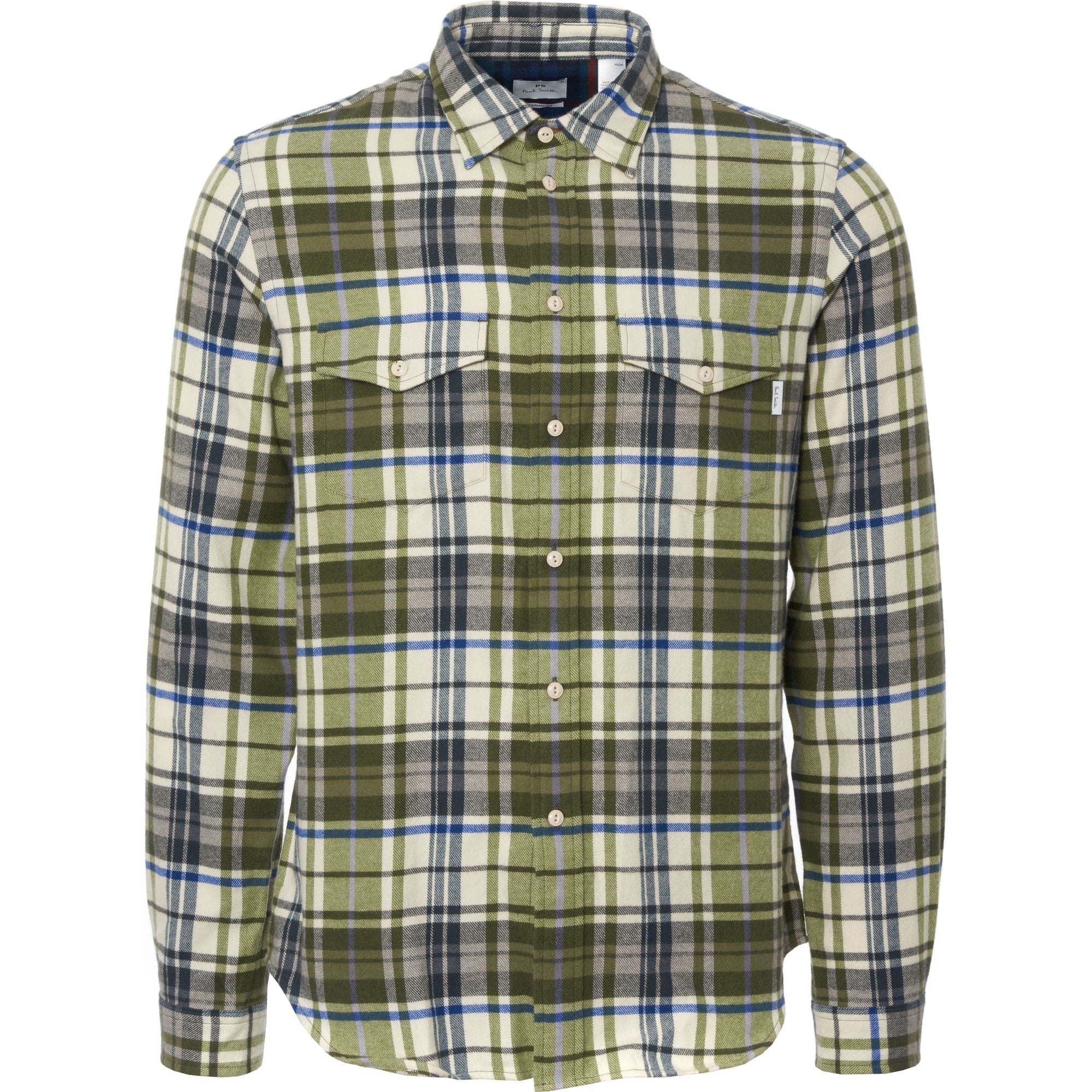 Paul Smith Check Shirt - Light Green