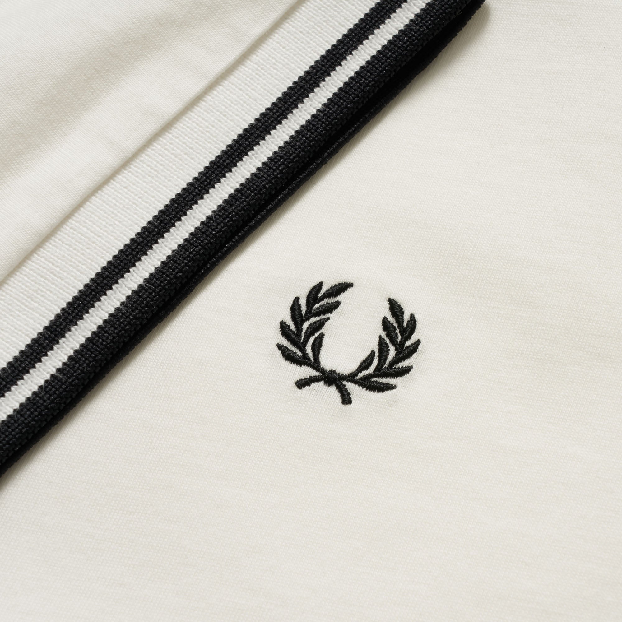 Fred Perry Twin Tipped T-Shirt - Snow White