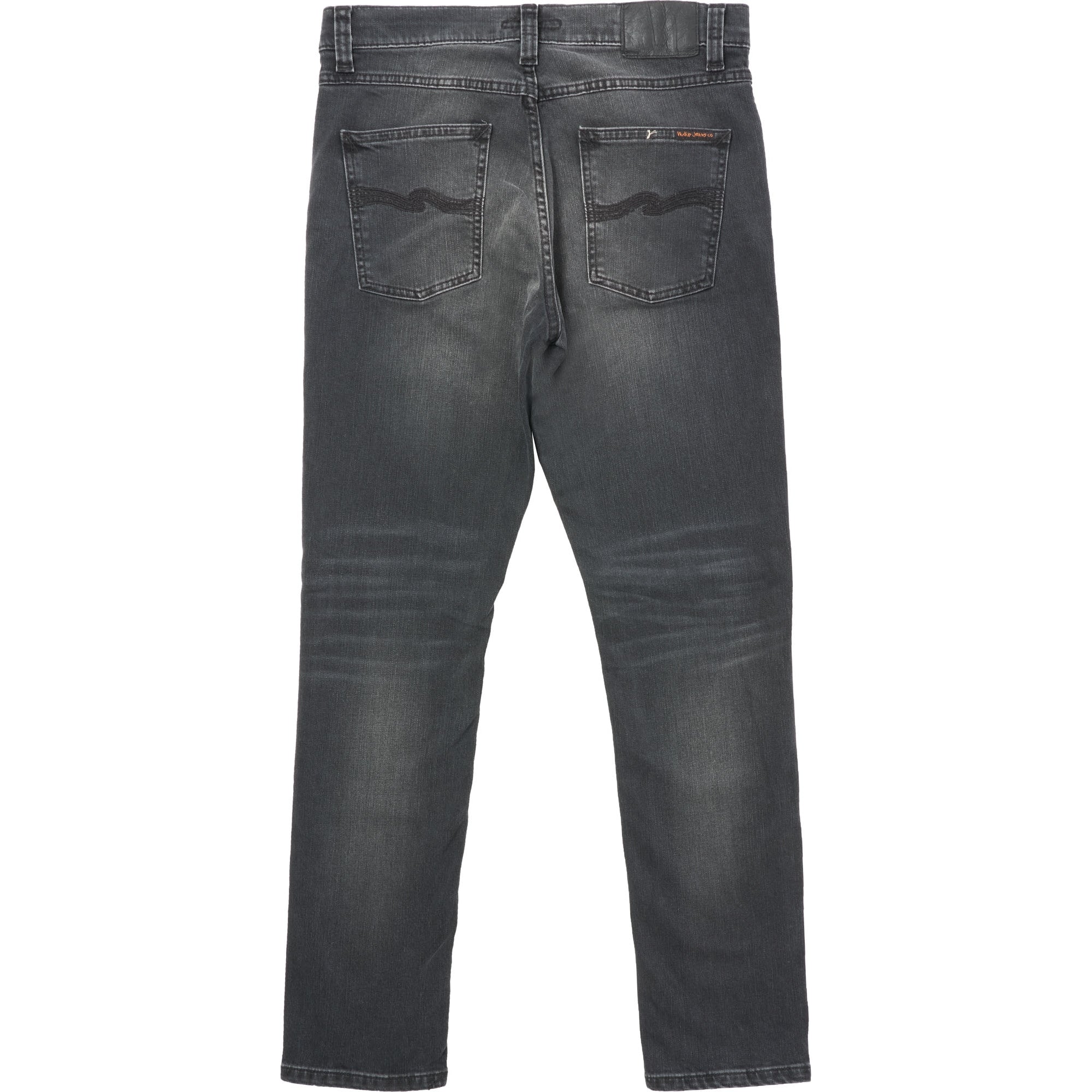 Nudie Jeans Lean Dean Denim Jeans - Mono Grey
