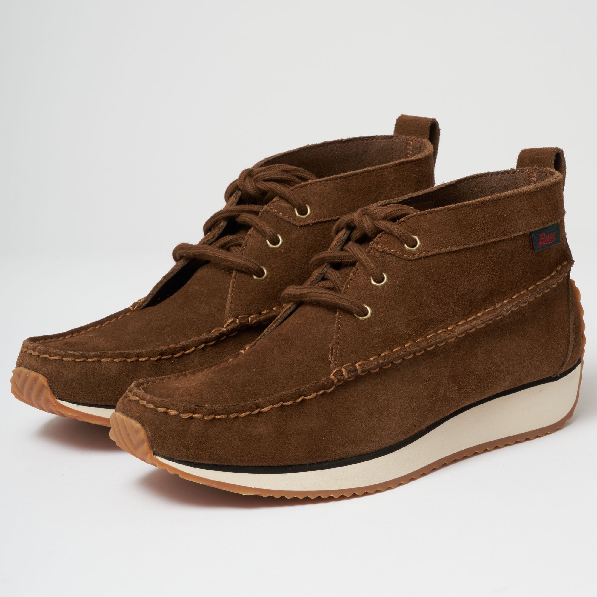 G.H. Bass Weejun Scout Runner Suede Boot - Mid Brown
