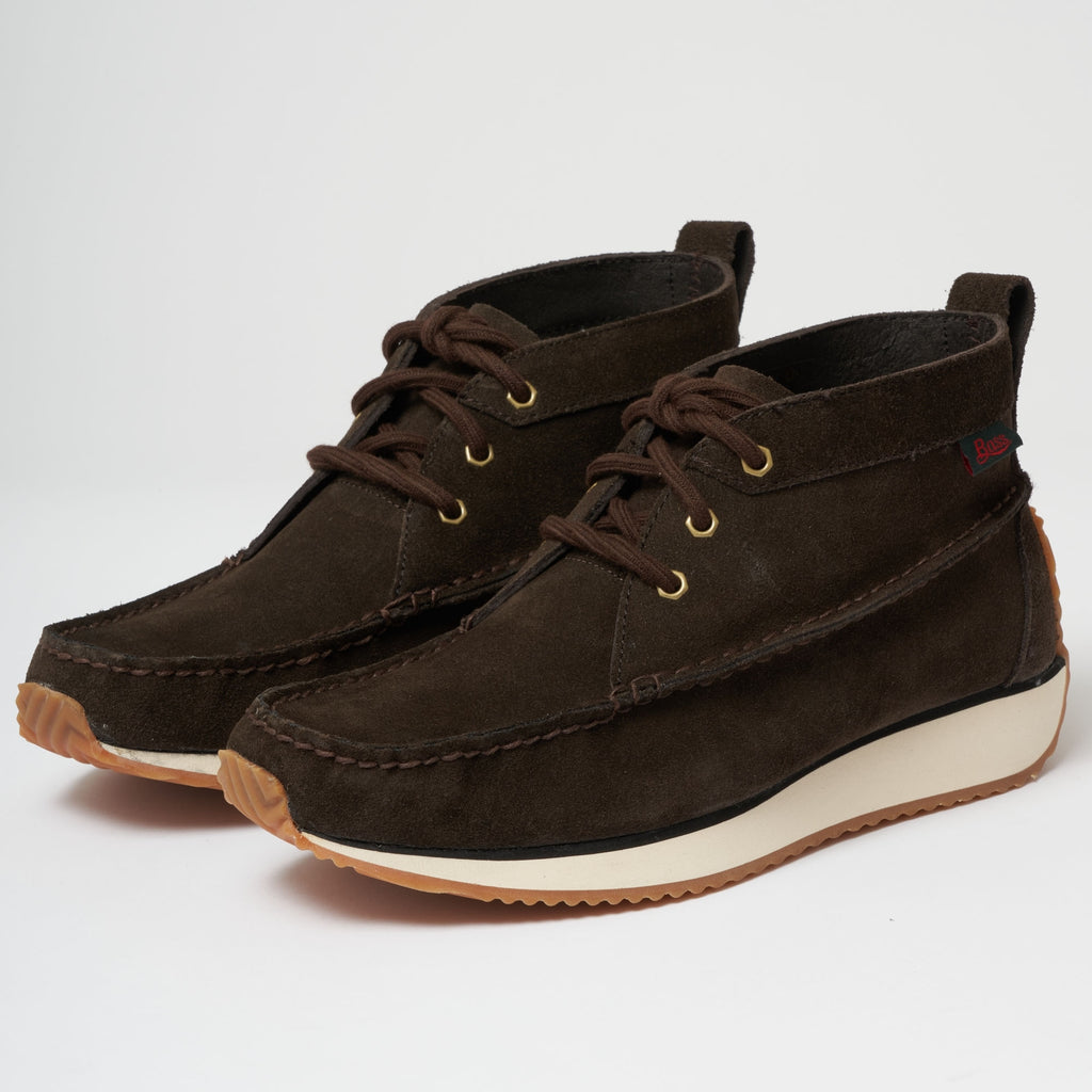 G.H. Bass Weejun Scout Runner Suede Boot - Dark Brown