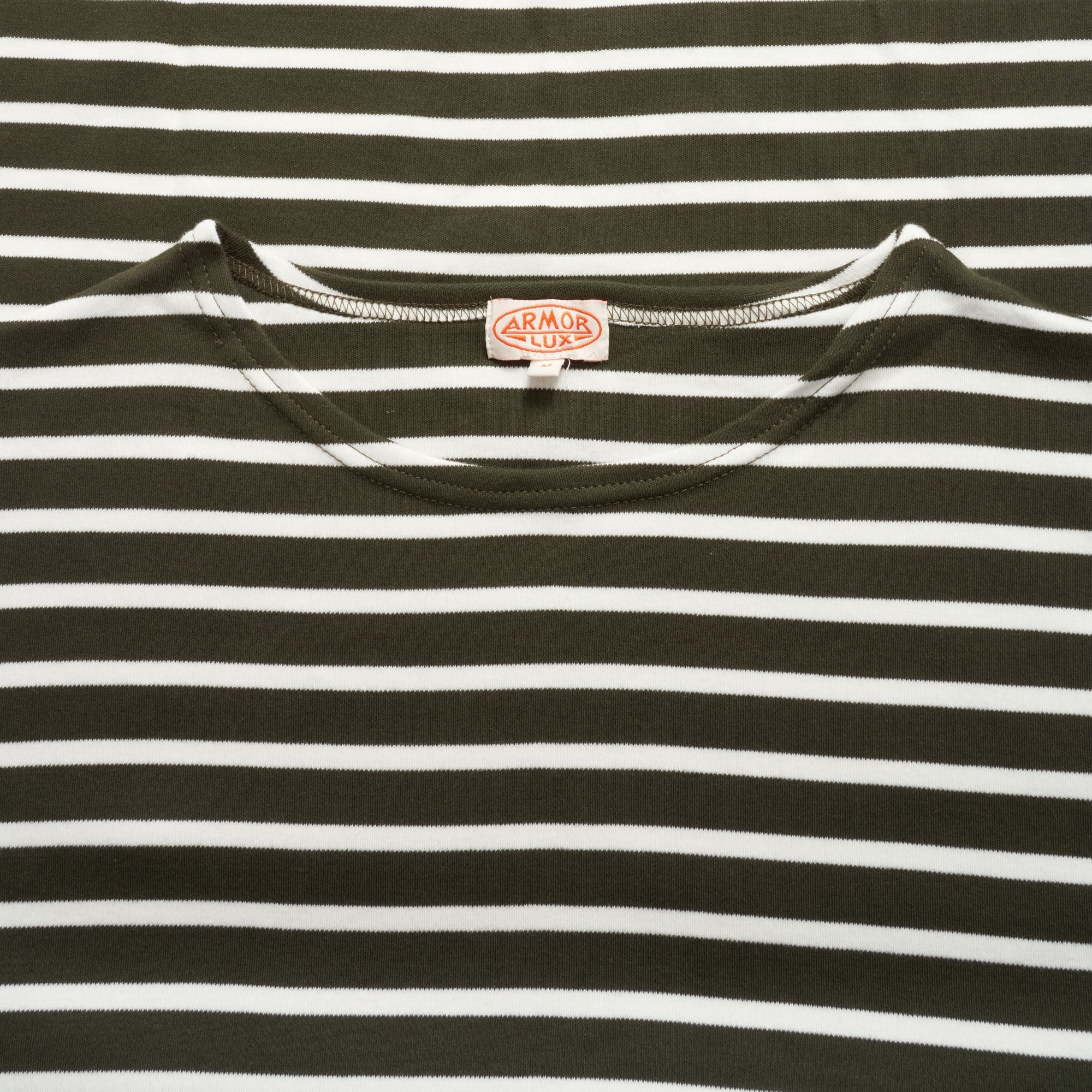 Armor Lux Long Sleeved Mariniere Heritage T-Shirt - Aquilla & Milk