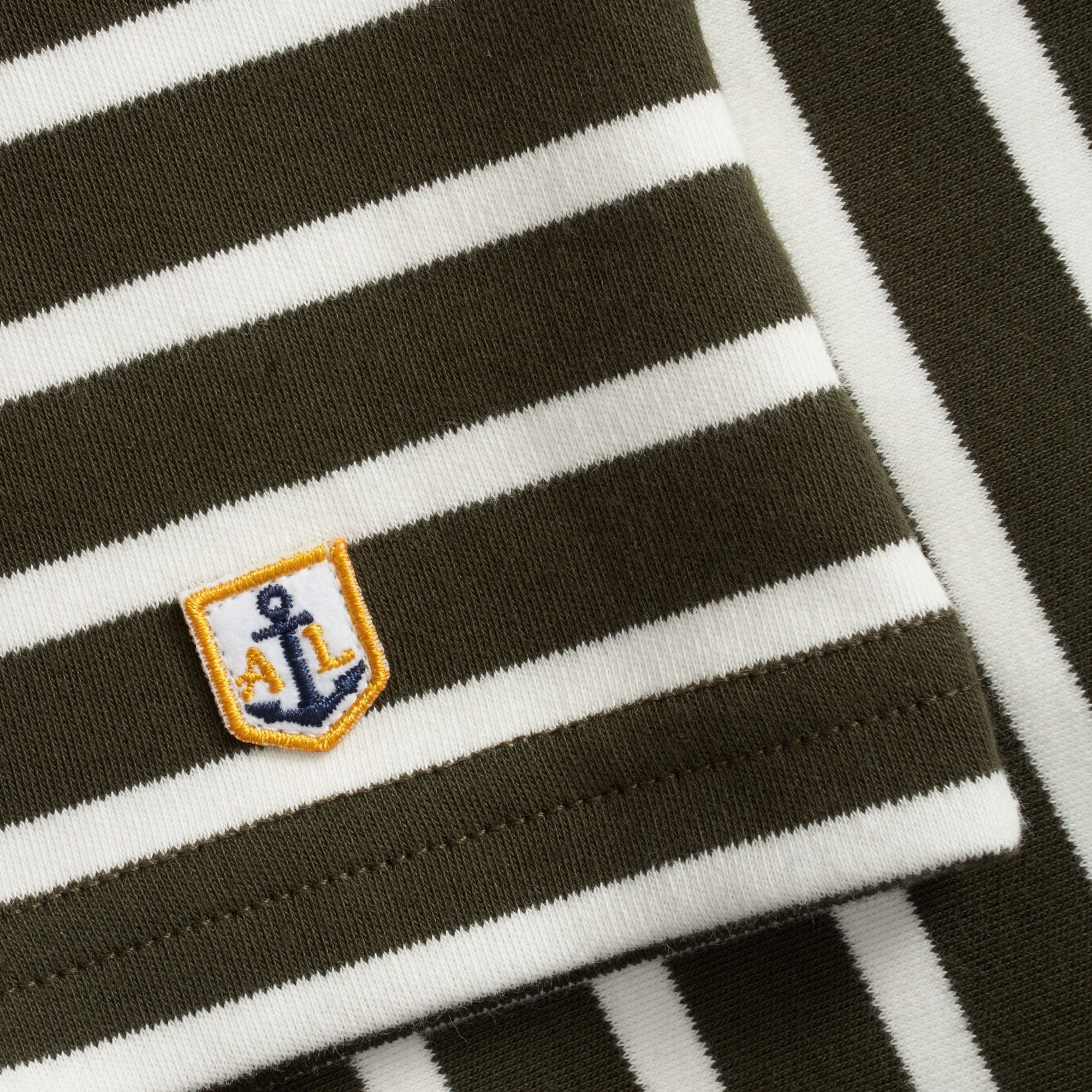 Armor Lux Long Sleeved Mariniere Heritage T-Shirt - Aquilla & Milk
