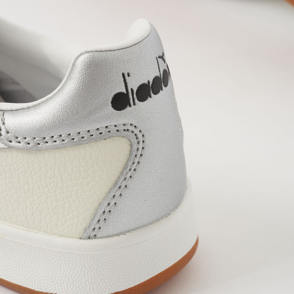 Diadora B.Elite L - White & Silver