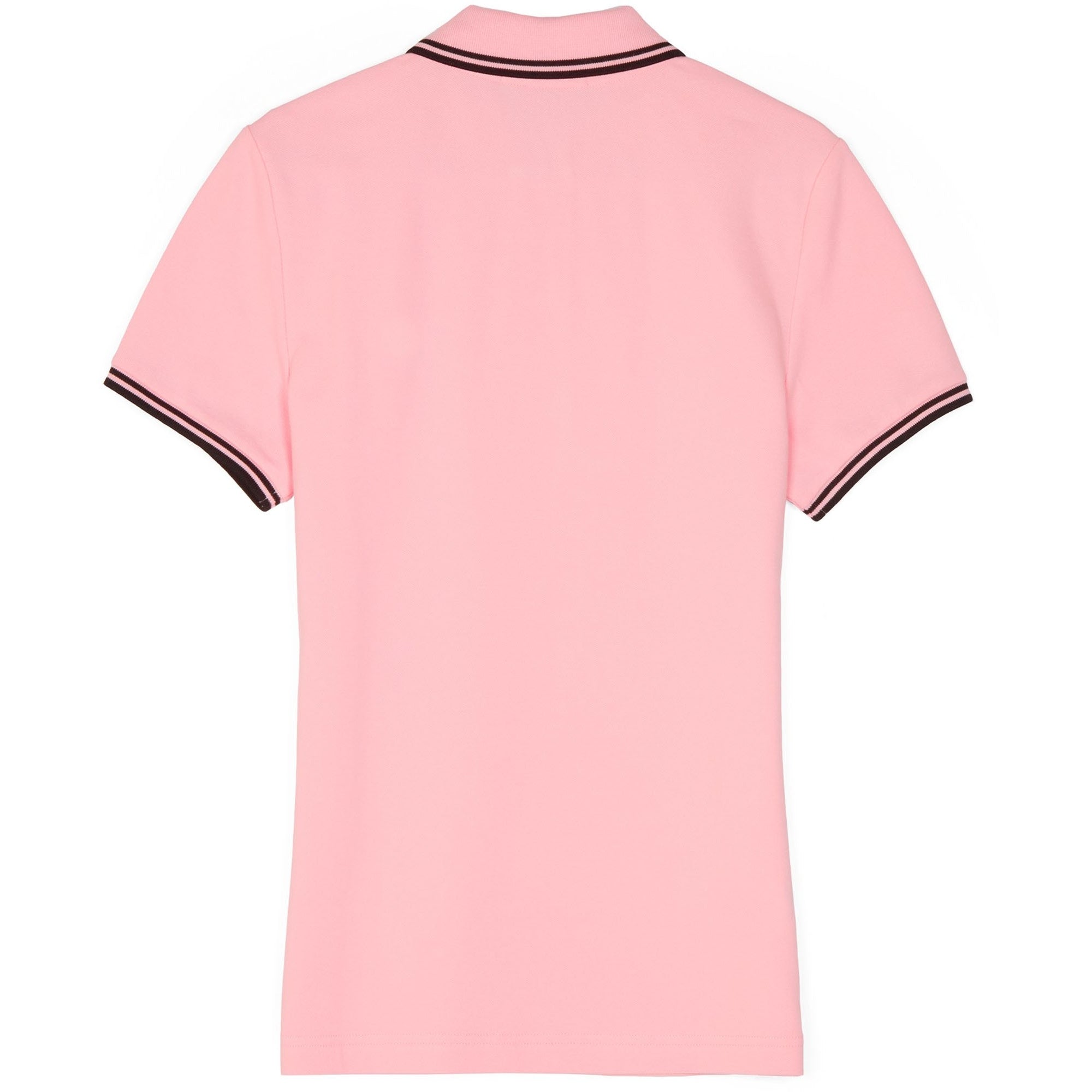 Fred Perry Womens Twin Tip Polo Shirt - 1991 Pink & Black
