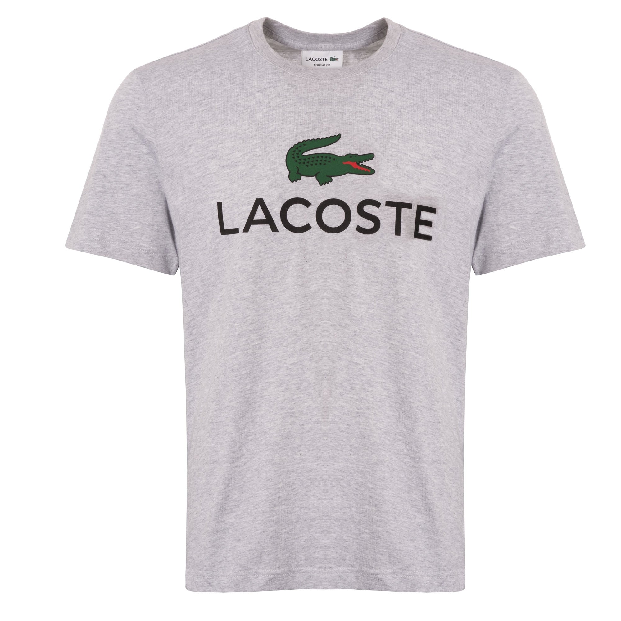 Lacoste Large Logo T-Shirt - Silver Chine