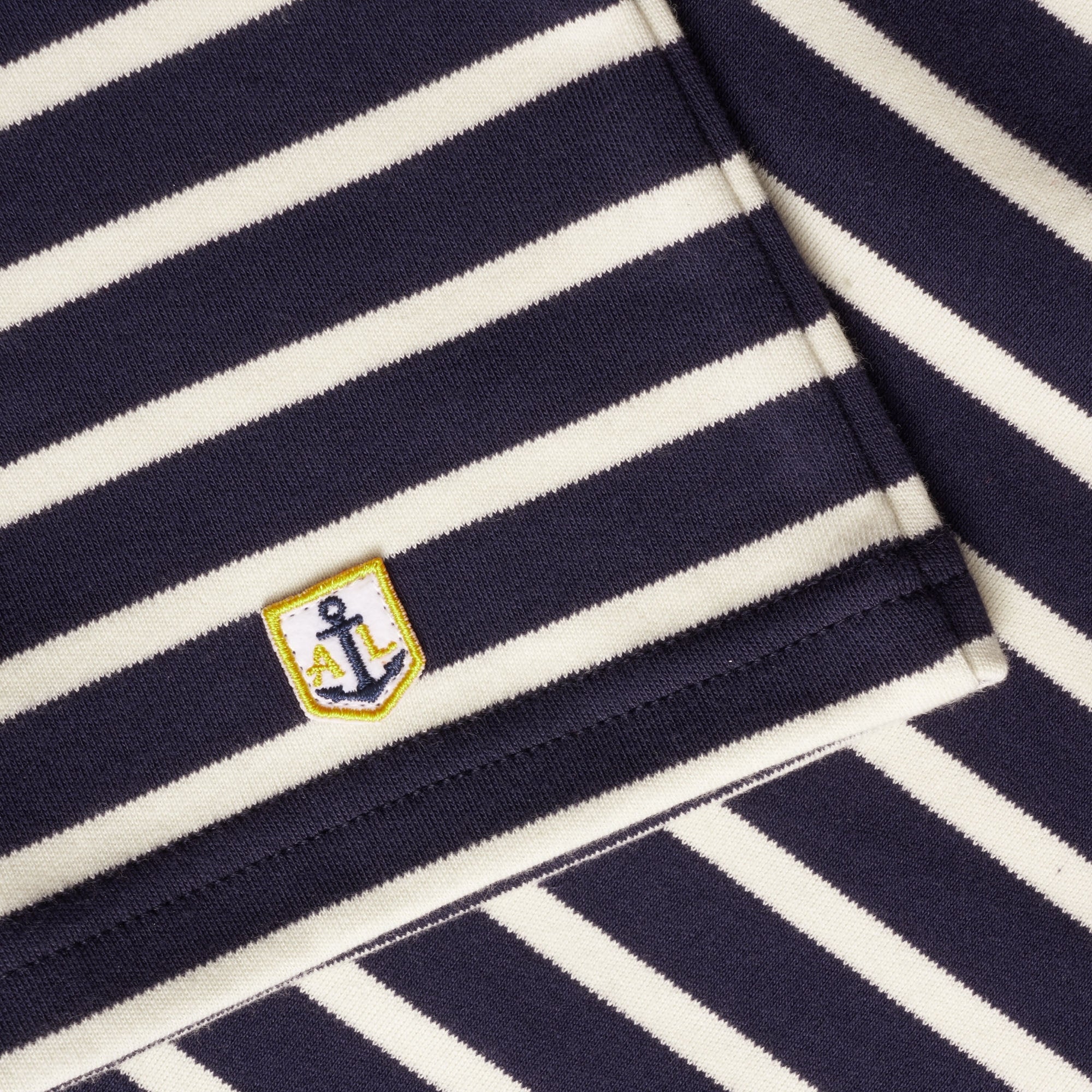 Armor Lux Long Sleeved Mariniere Heritage T-Shirt - Navire & Nature