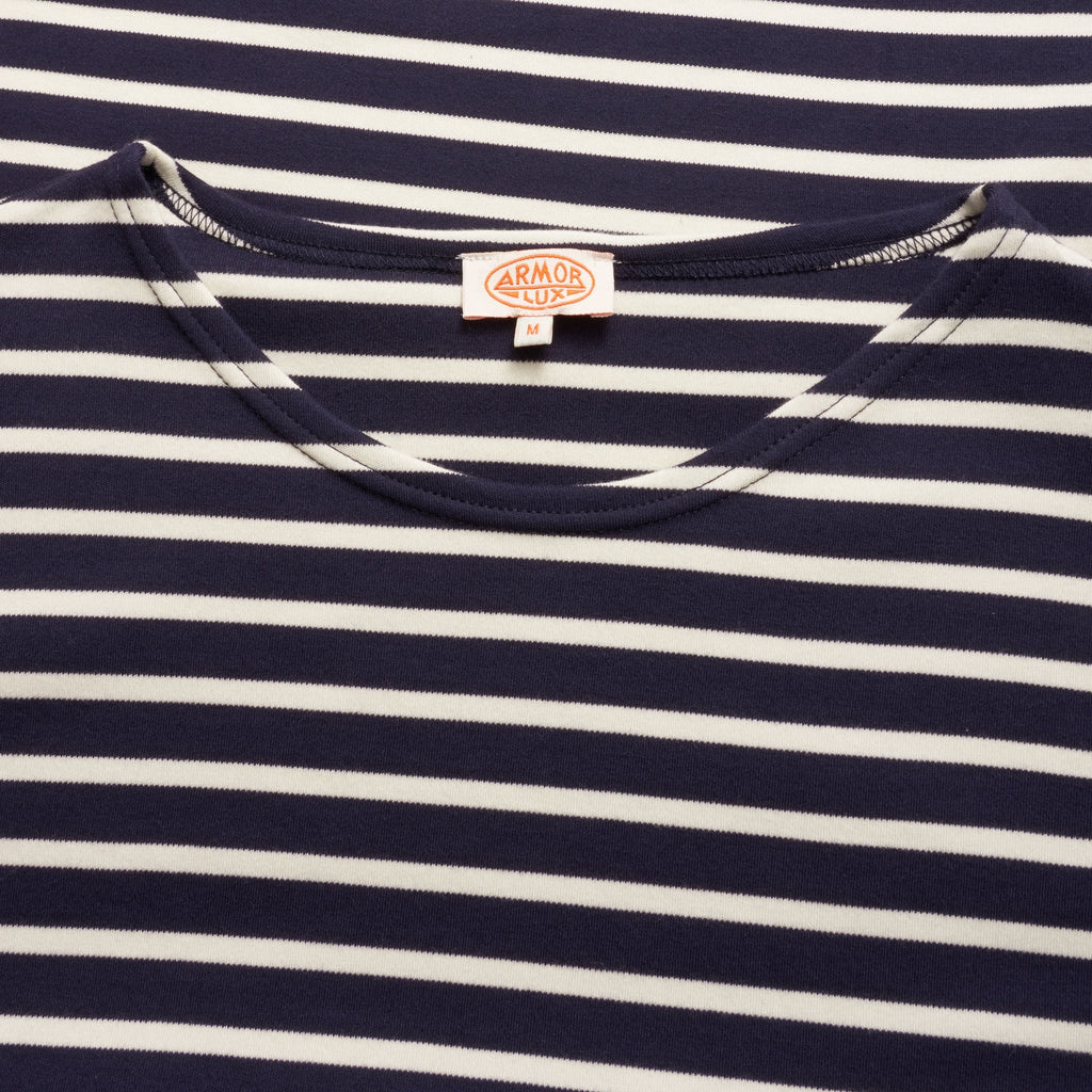 Armor Lux Long Sleeved Mariniere Heritage T-Shirt - Navire & Nature