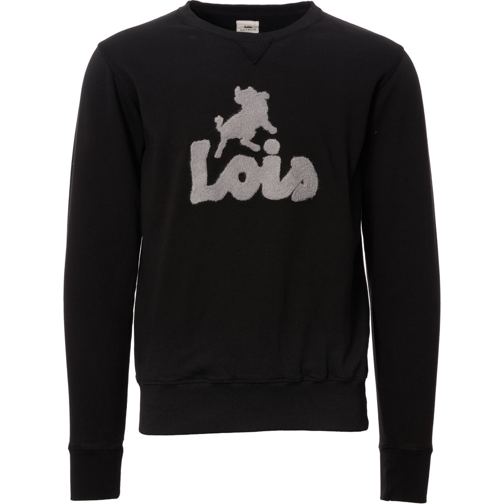 Lois Jeans Logo Sweatshirt - Black