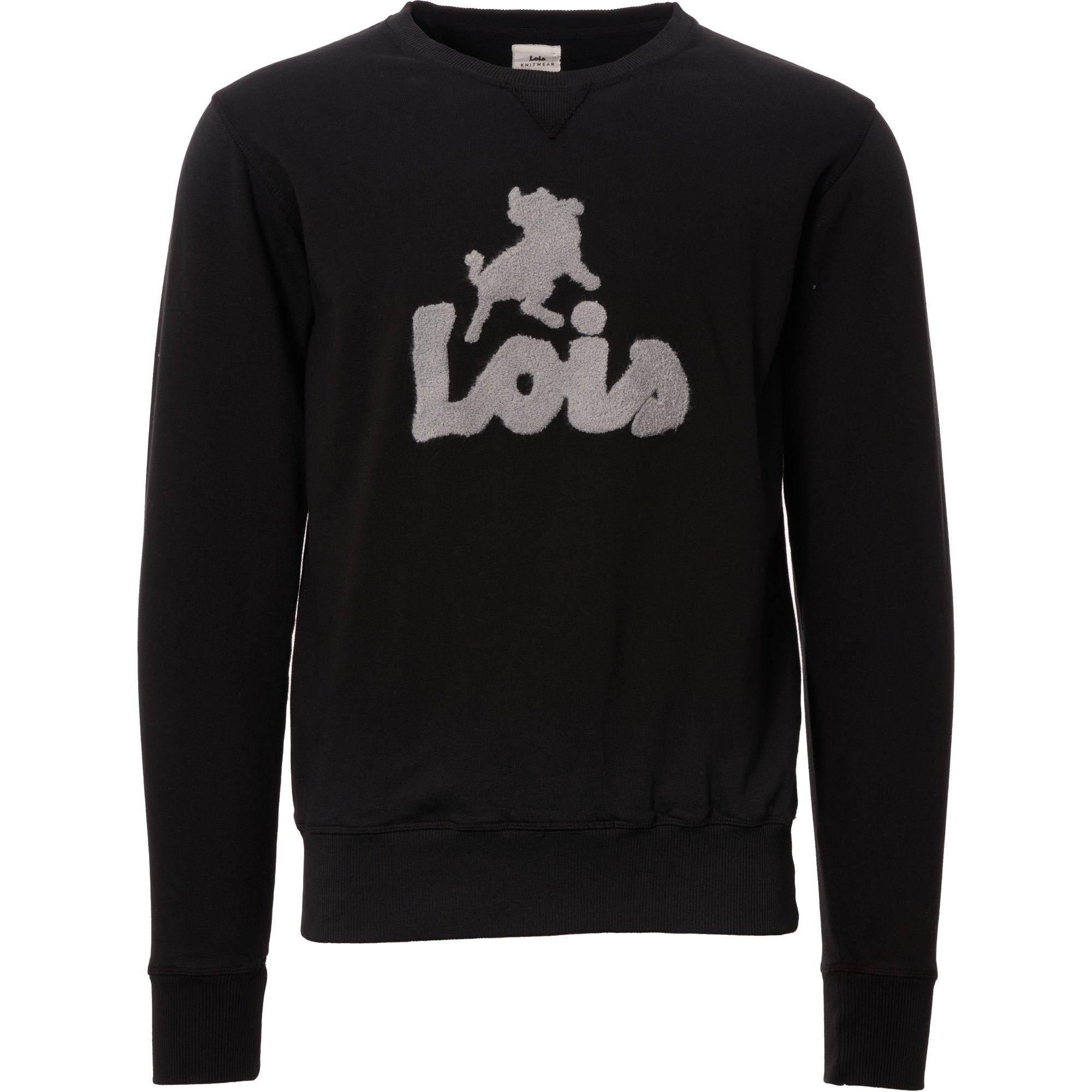Lois Jeans Logo Sweatshirt - Black