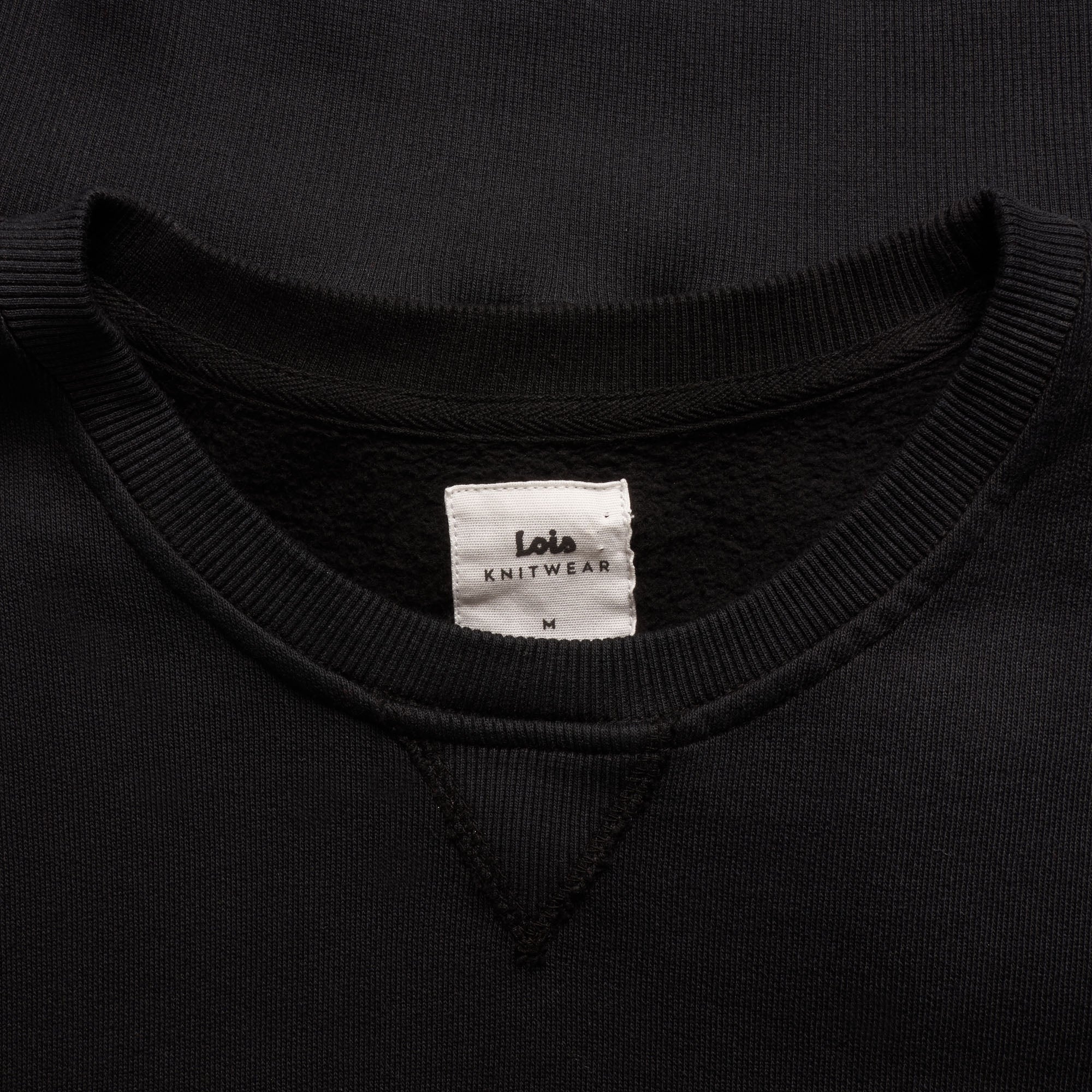Lois Jeans Logo Sweatshirt - Black