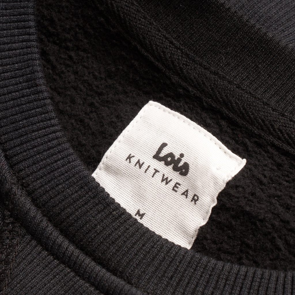 Lois Jeans Logo Sweatshirt - Black