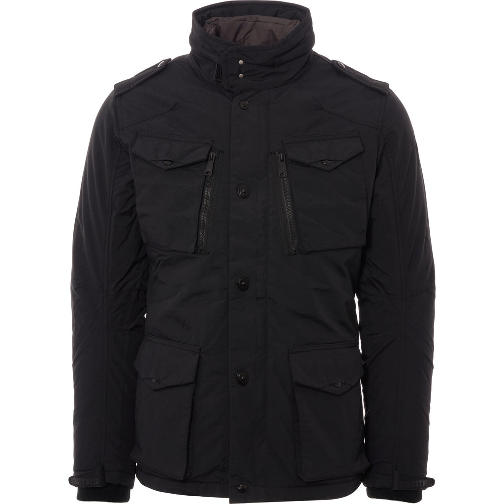 Schott NYC Four Pocket Field Jacket - Black