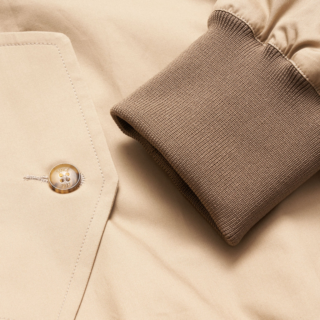 Stuarts x Baracuta Archive Fit G9 Harrington Jacket - Sand - Limited Edition