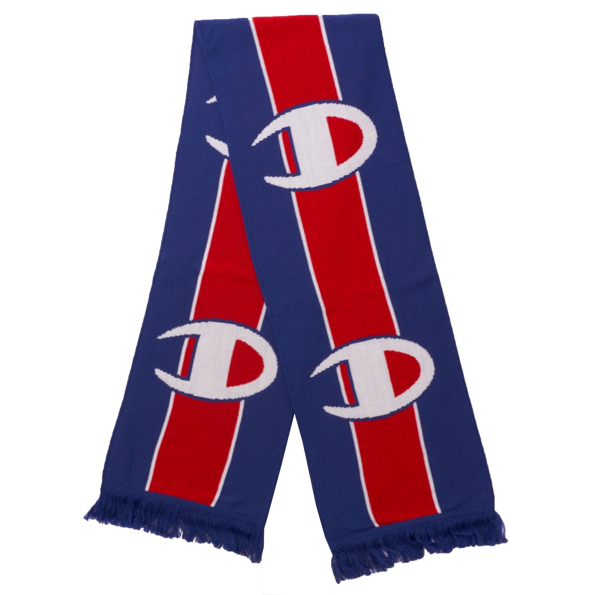 Champion X Beams Knitted Scarf - Blue & Red