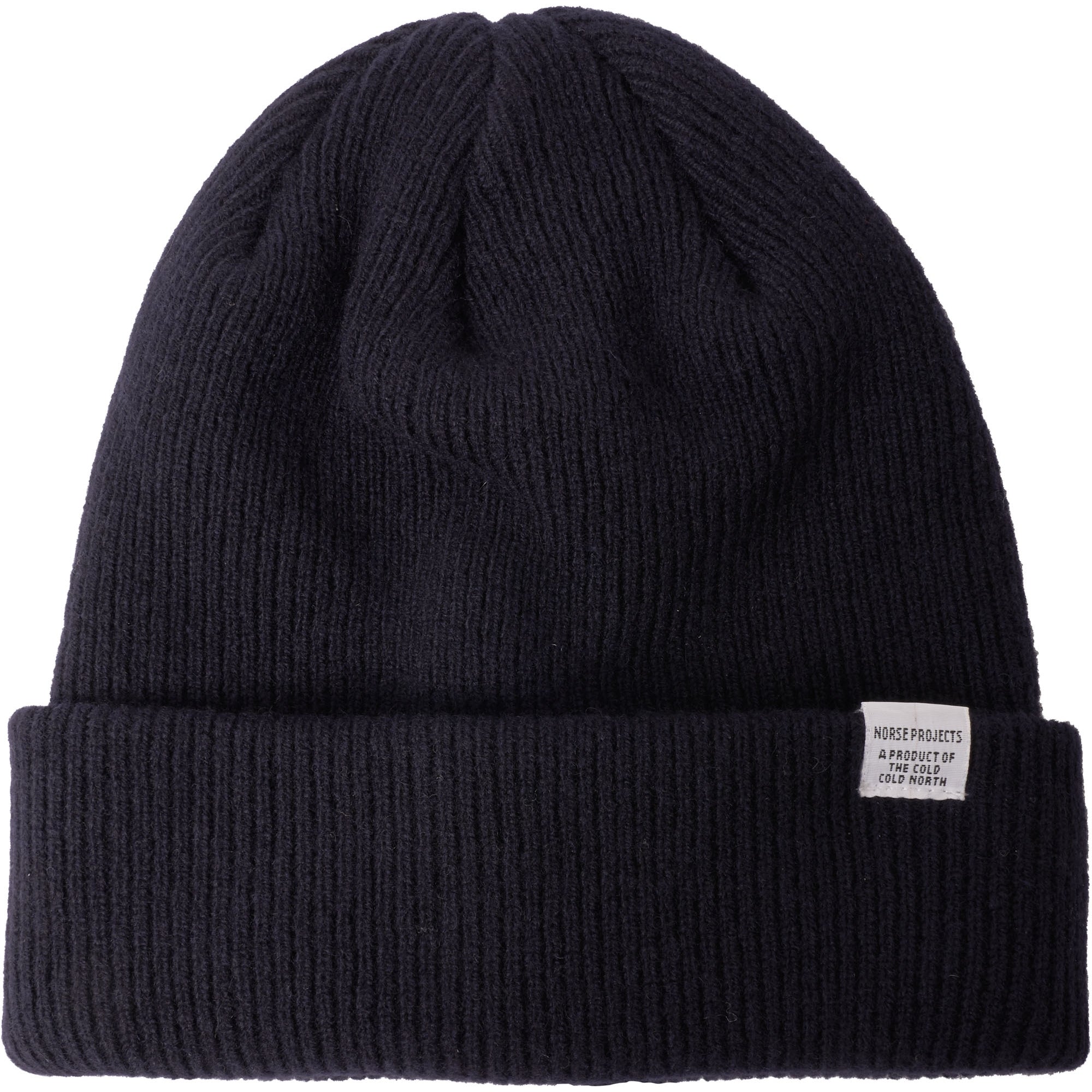 Norse Projects Norse Top Beanie - Dark Navy