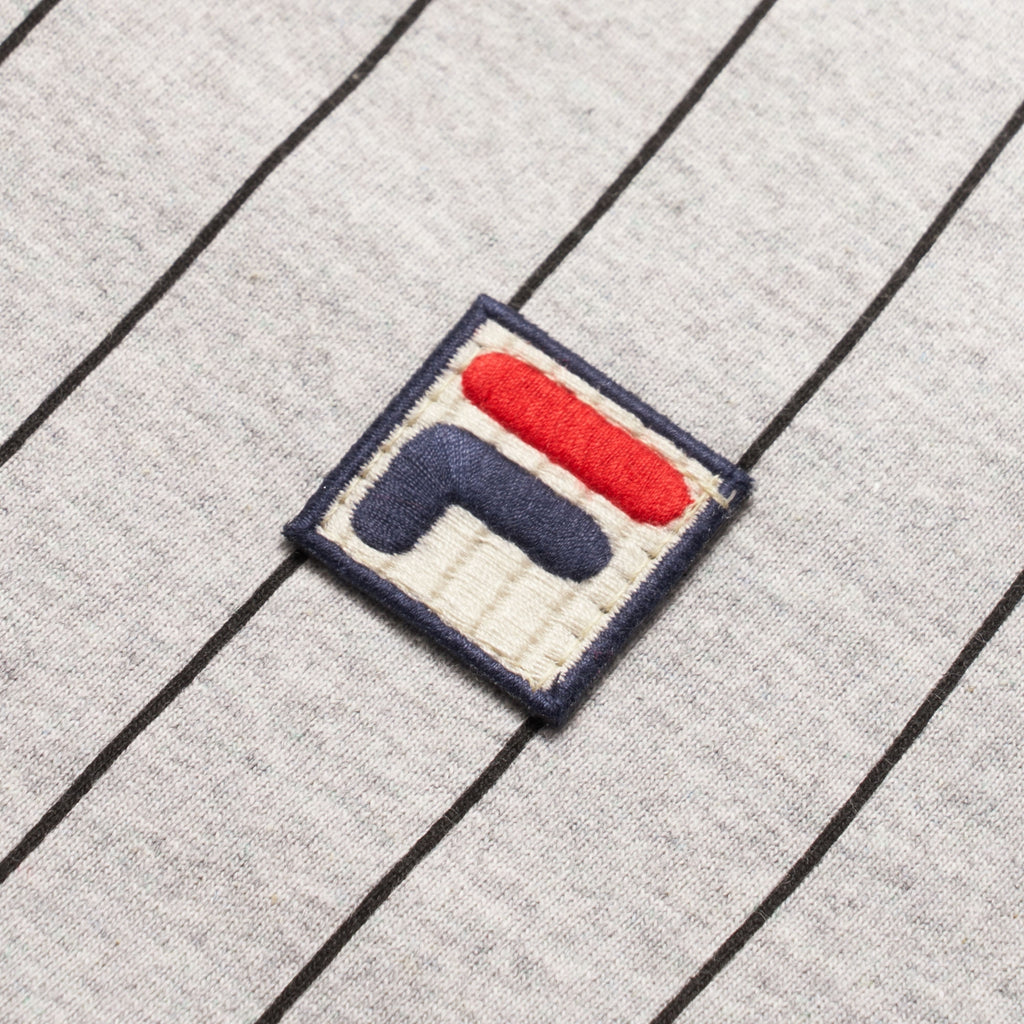 Fila Vintage BB1 Polo Shirt - Grey & Black