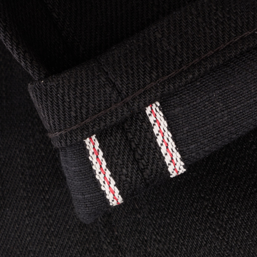 Weird Guy Elephant 7 "El Diablo" Selvedge Denim - Black