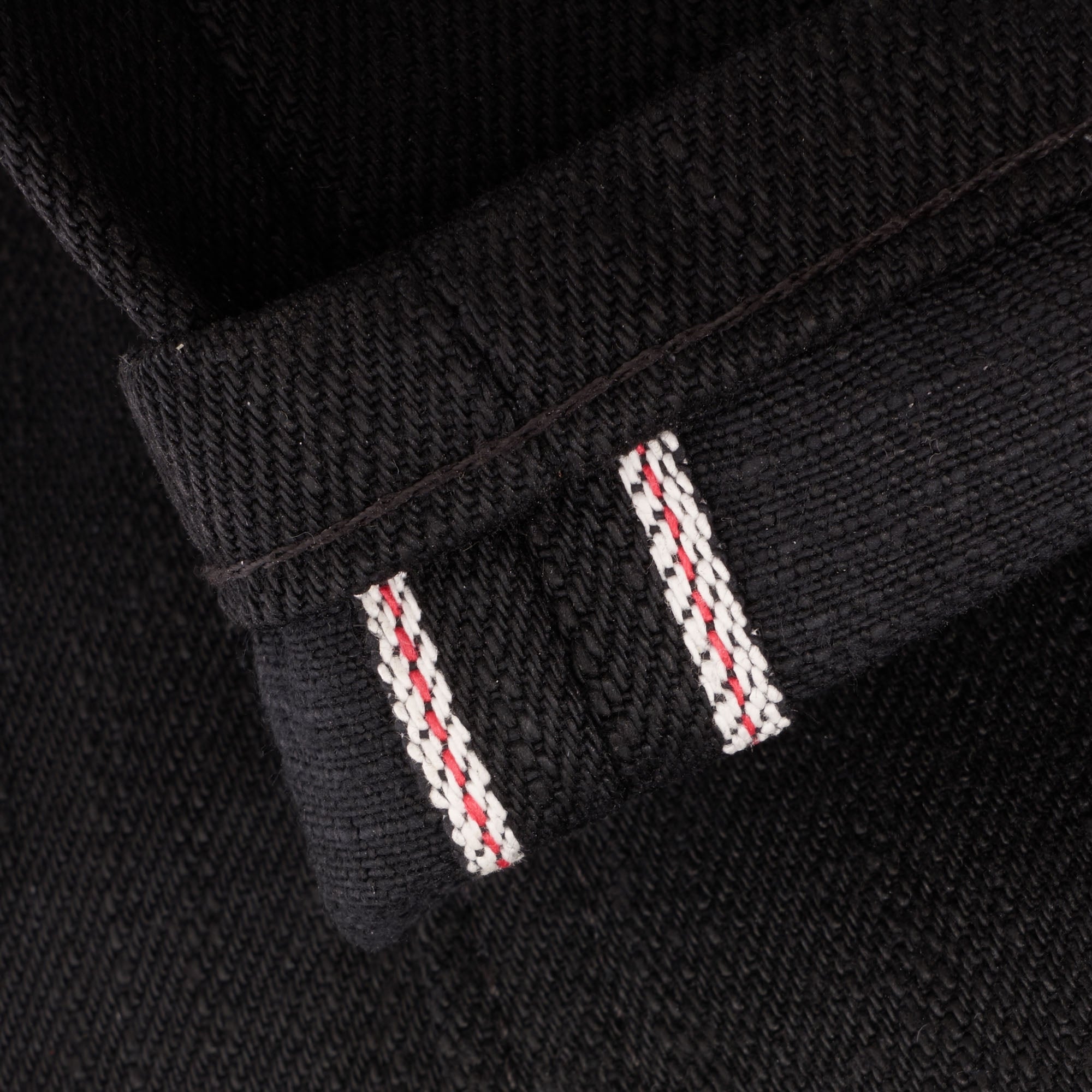 Weird Guy Elephant 7 "El Diablo" Selvedge Denim - Black