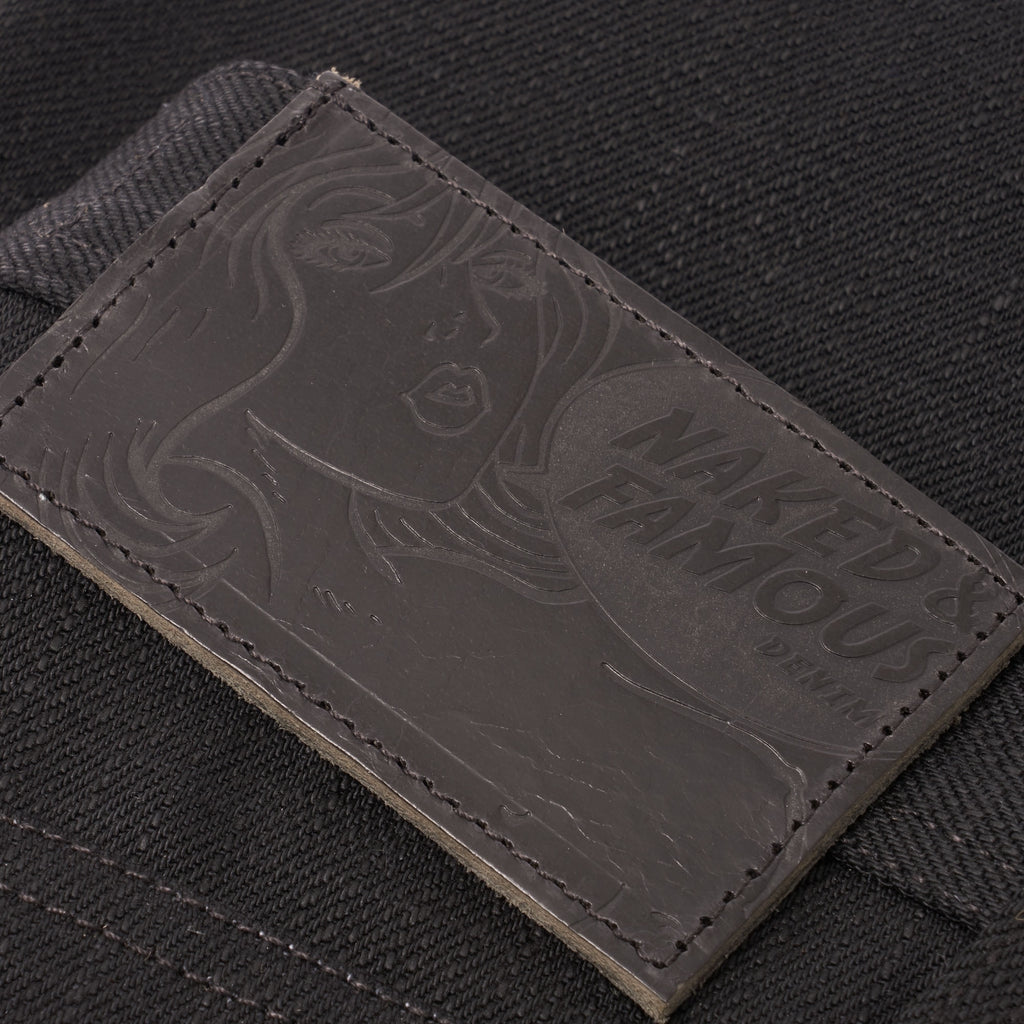 Weird Guy Elephant 7 "El Diablo" Selvedge Denim - Black