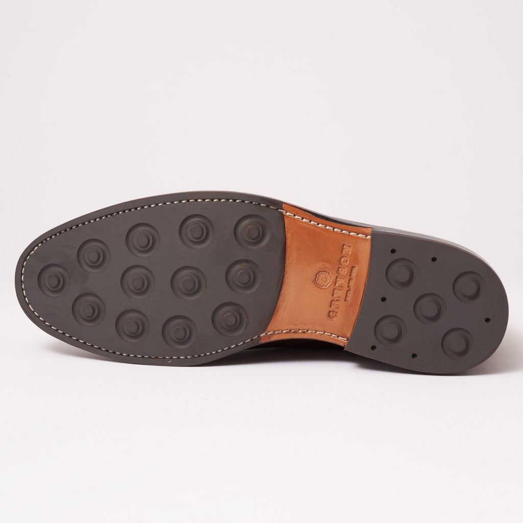 Grenson Hansel Double Monk Strap Boot - Dark Brown