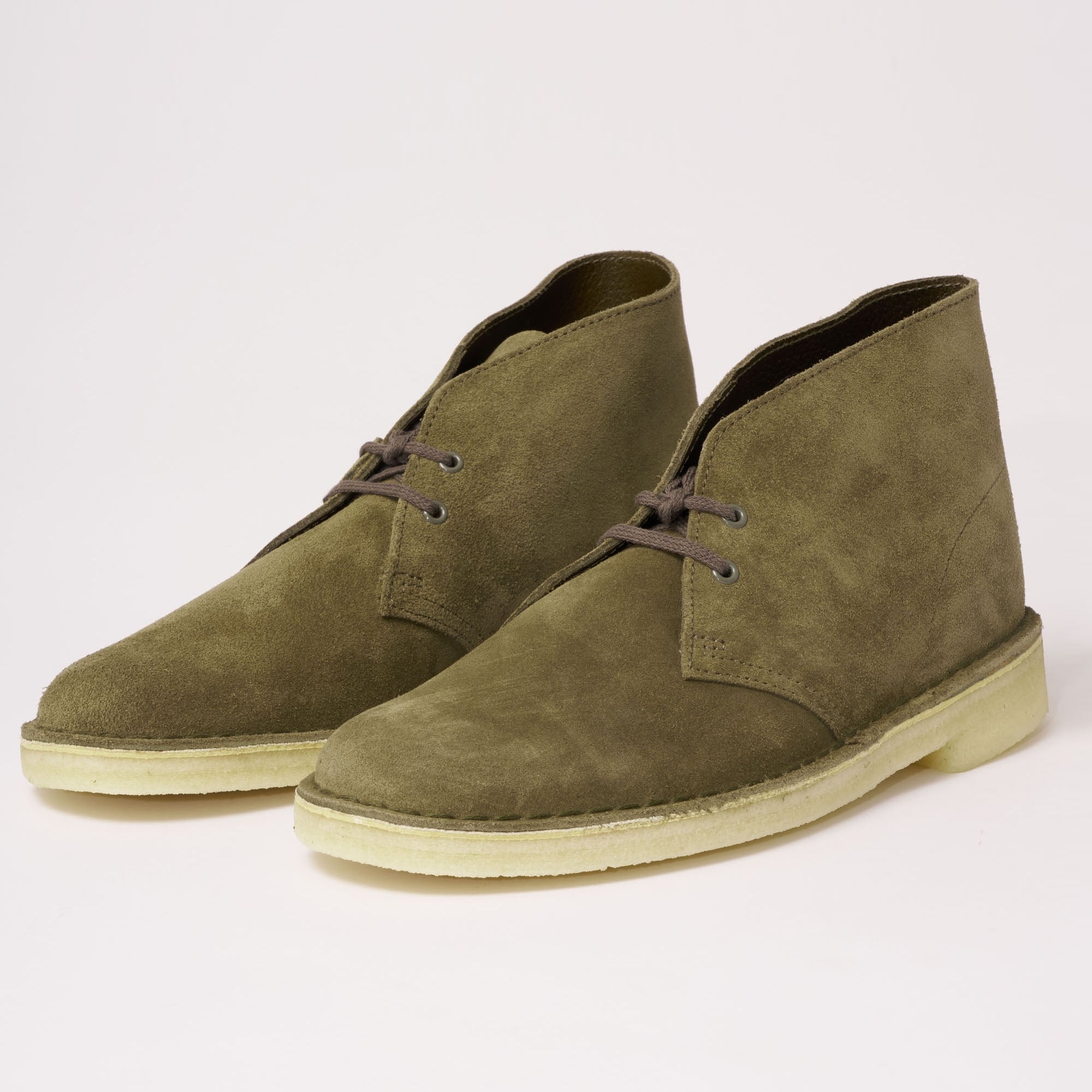 Clarks Originals Desert Boot - Olive Suede