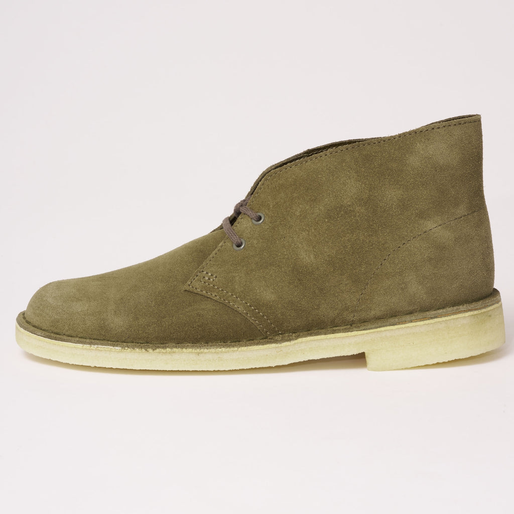 Clarks Originals Desert Boot - Olive Suede