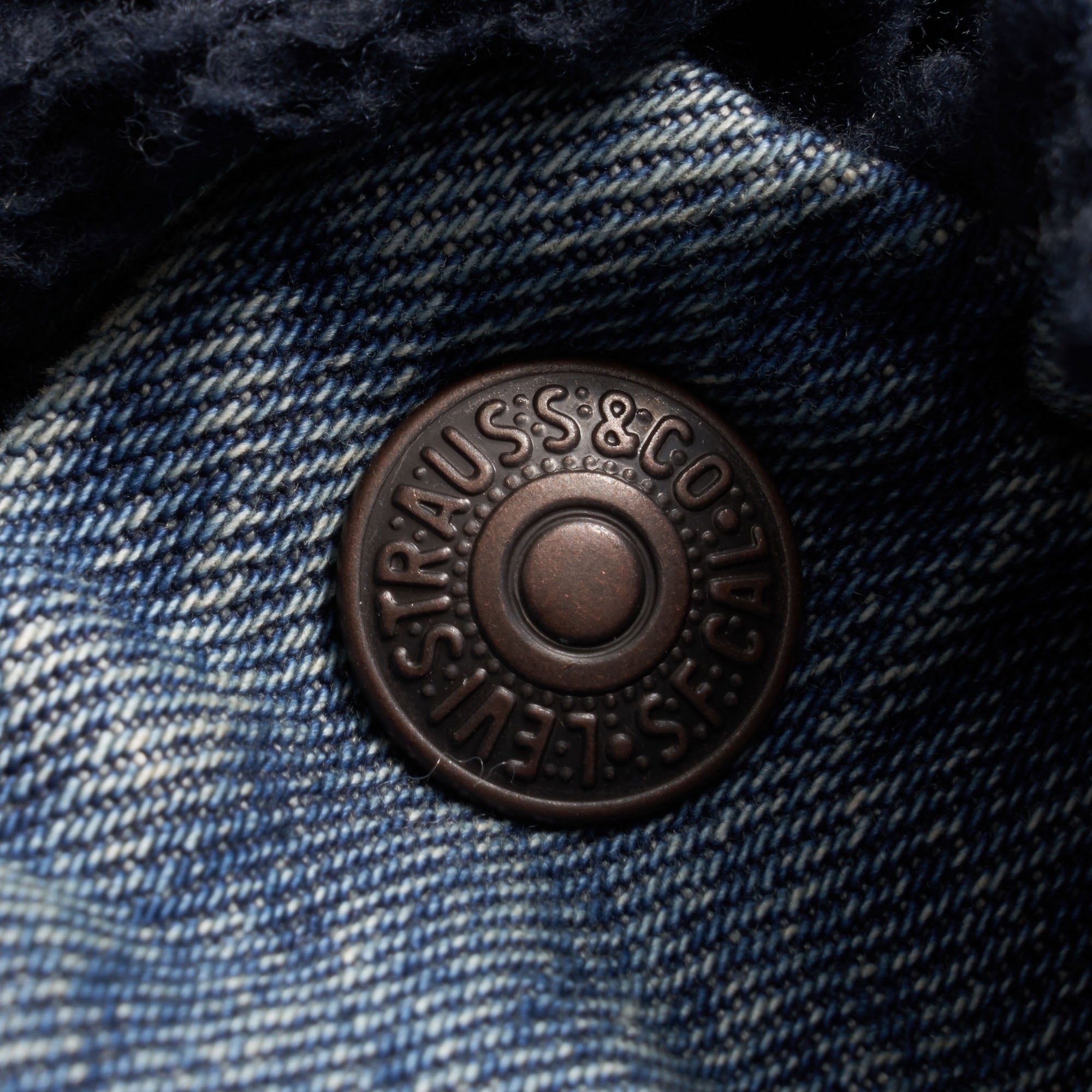 Levi's® Sherpa Trucker Jacket - Indigo
