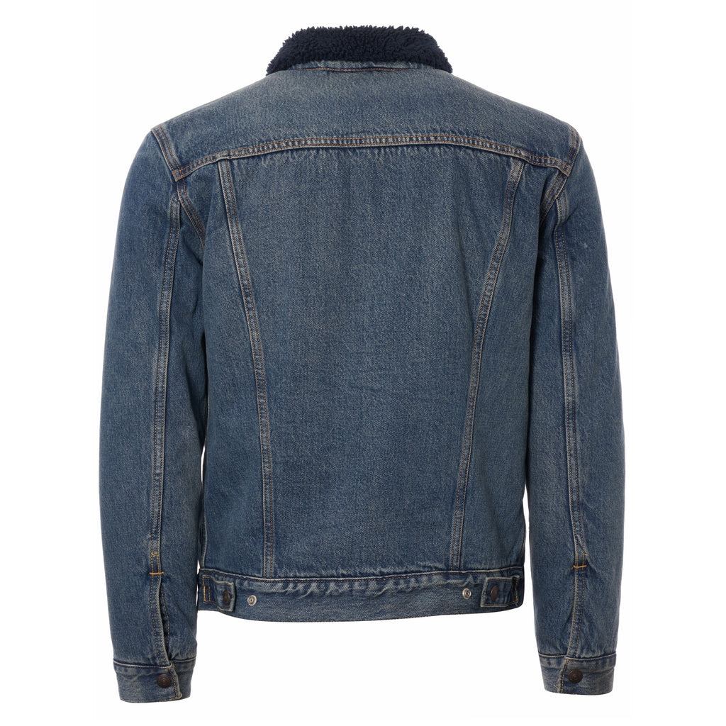 Levi's® Sherpa Trucker Jacket - Indigo