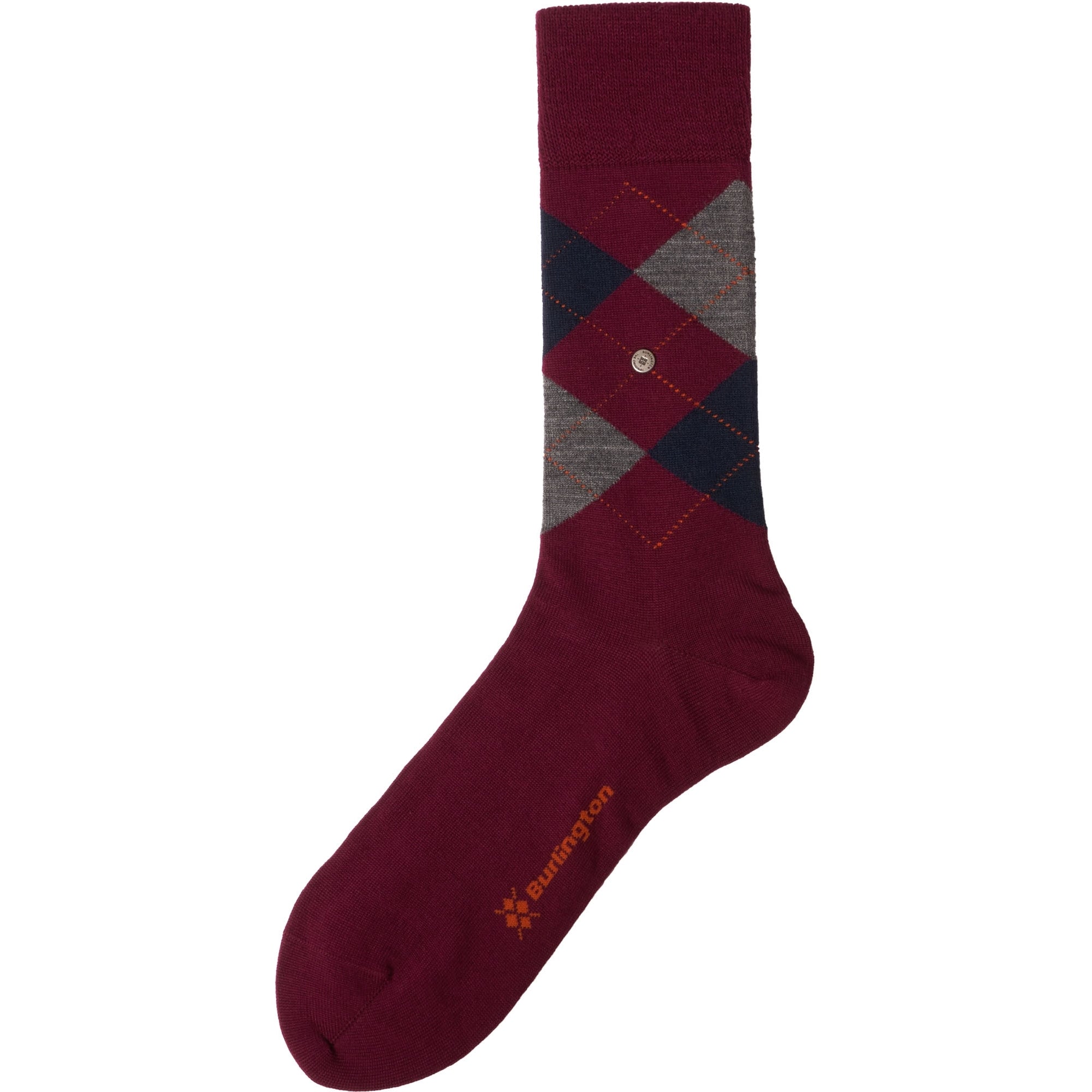 Burlington Socks Edinburgh Socks - Burgundy