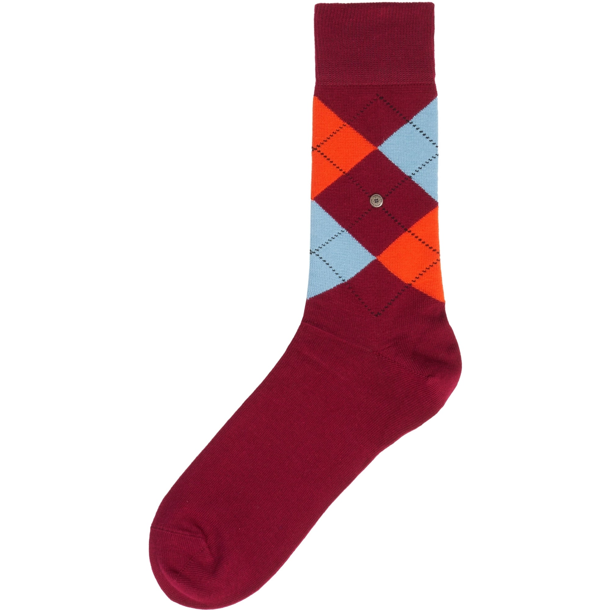 Burlington Socks King Socks - Red & Blue