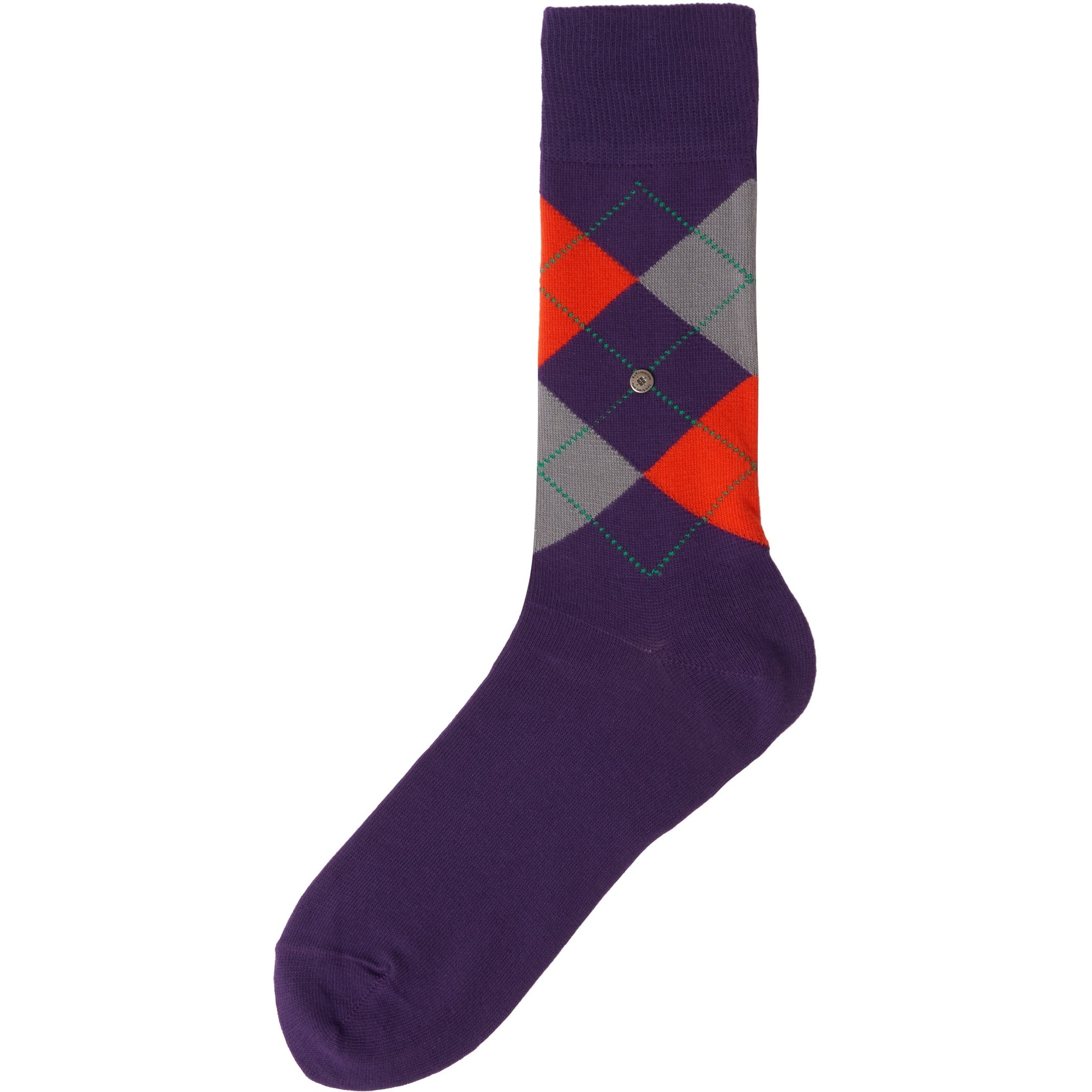 Burlington Socks King Socks - Purple & Orange