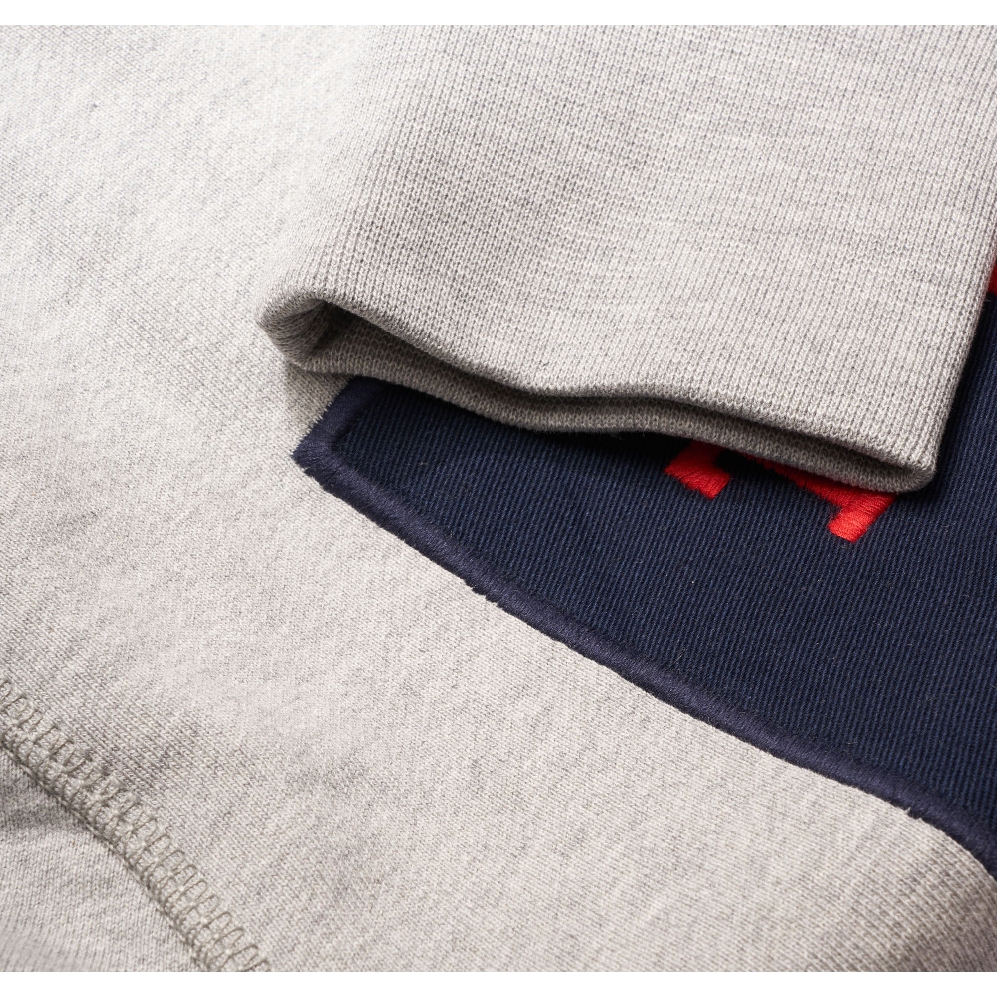Crest Sweatshirt - Cloud Heather