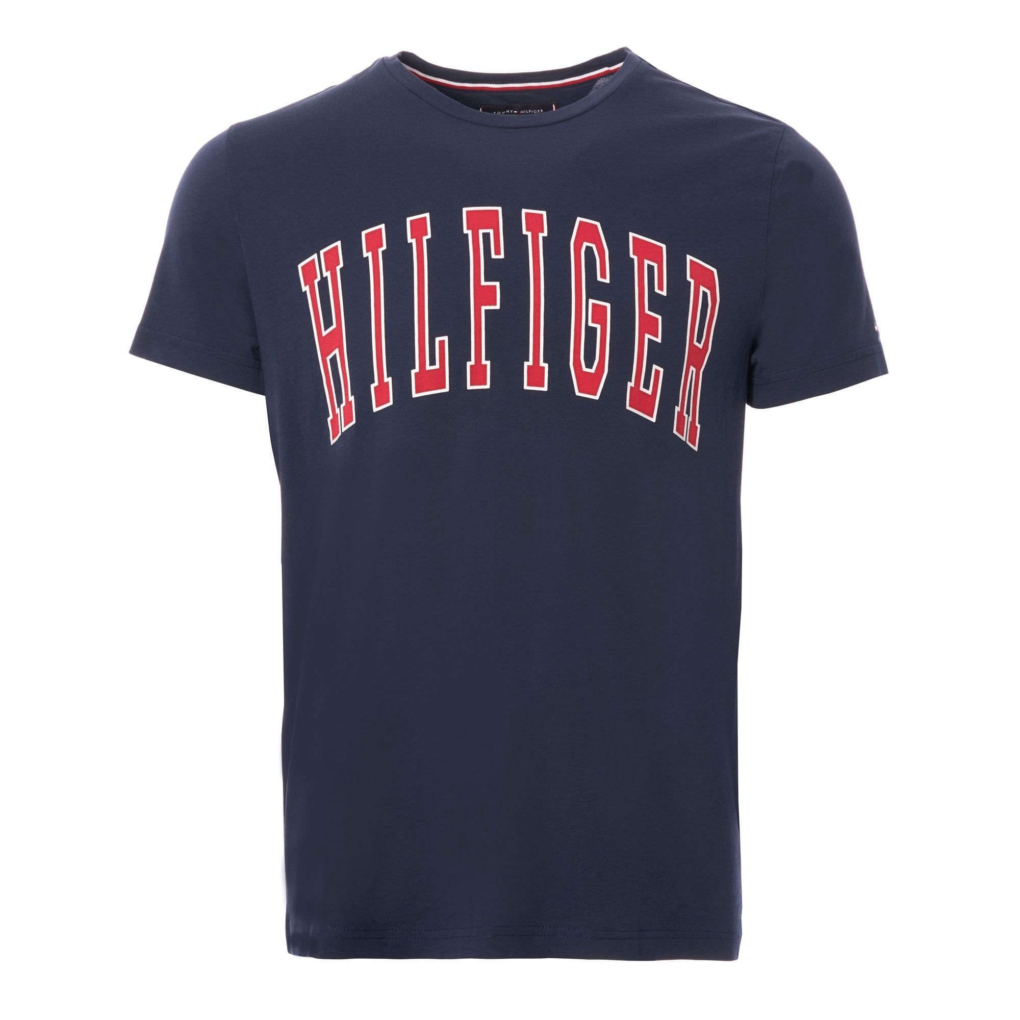 Tommy Hilfiger College Logo T-Shirt - Black Iris
