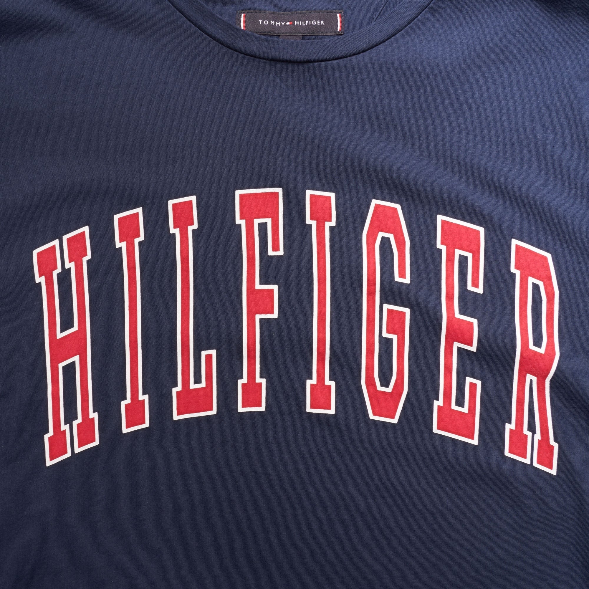 Tommy Hilfiger College Logo T-Shirt - Black Iris