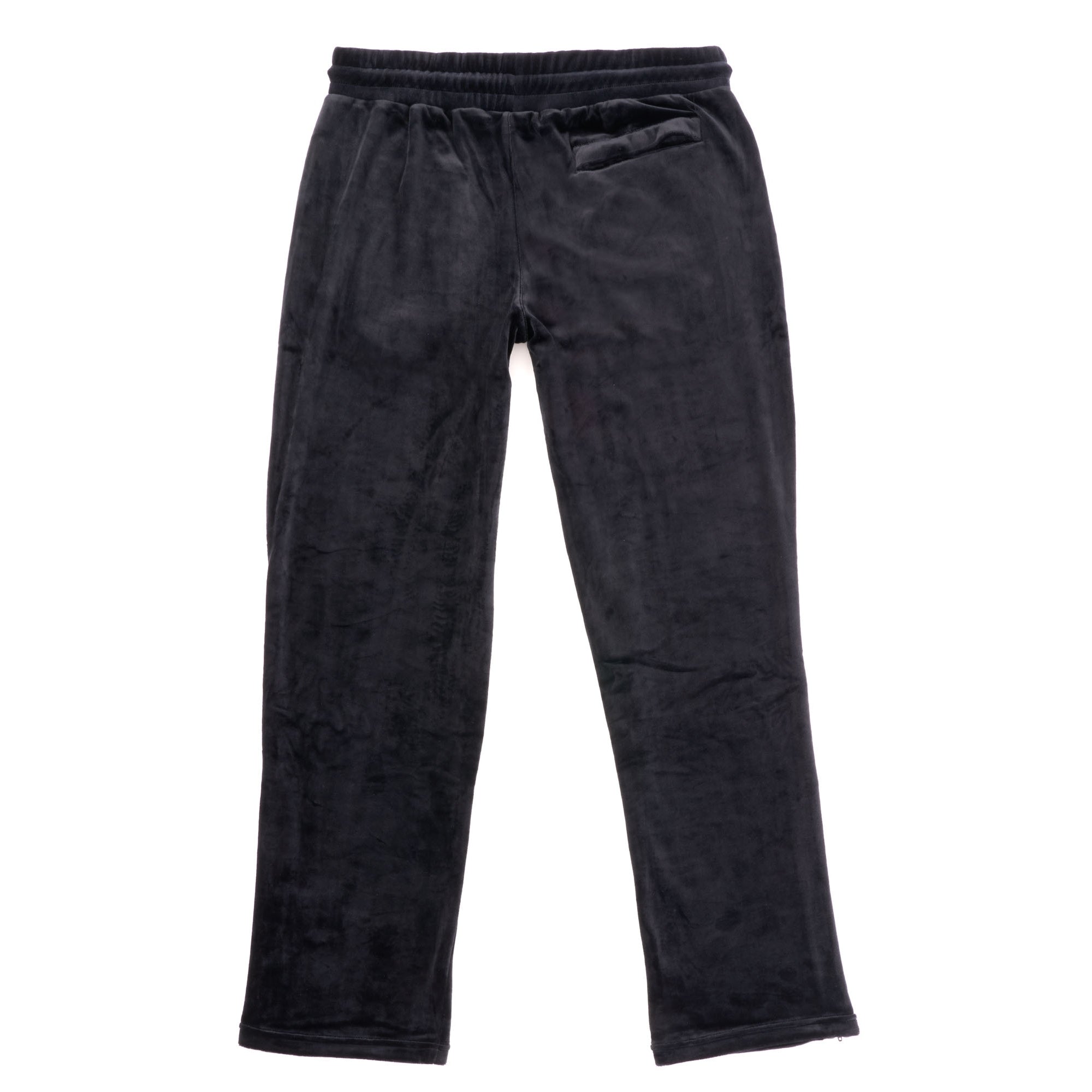 Fila Vintage Velour Cyrus Track Pants - Black & White