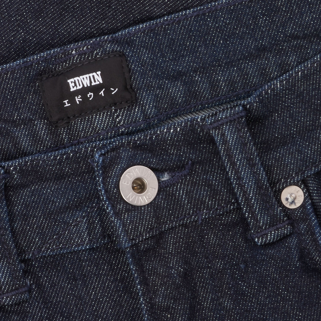 Edwin ED-80 Slim Tapered Jeans - CS Red Listed Selvage Blue Denim