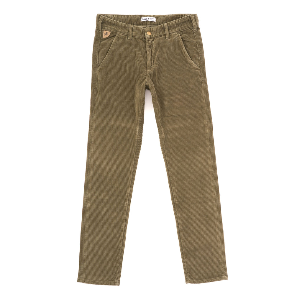 Lois Jeans Sixto Jumbo Cord Trousers - Khaki
