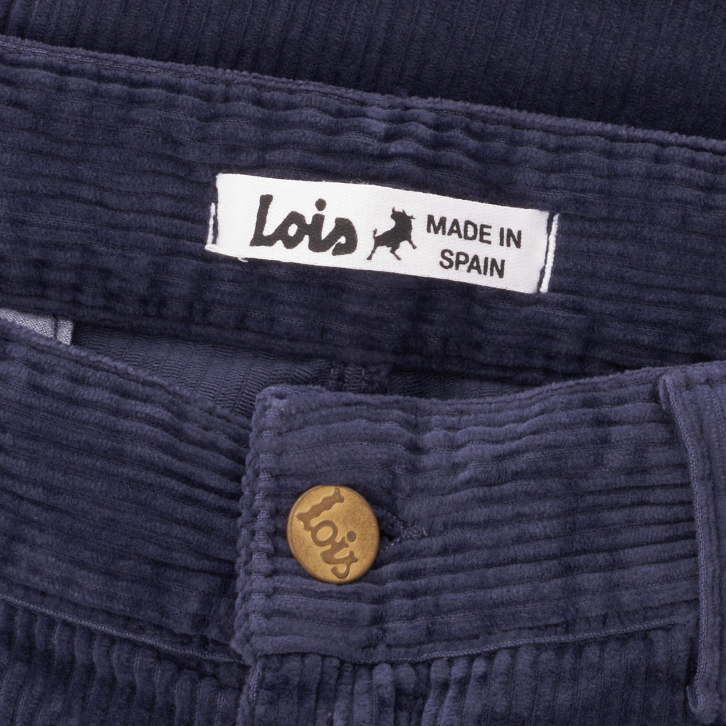 Lois Jeans Sixto Jumbo Cord Trousers - Night Blue