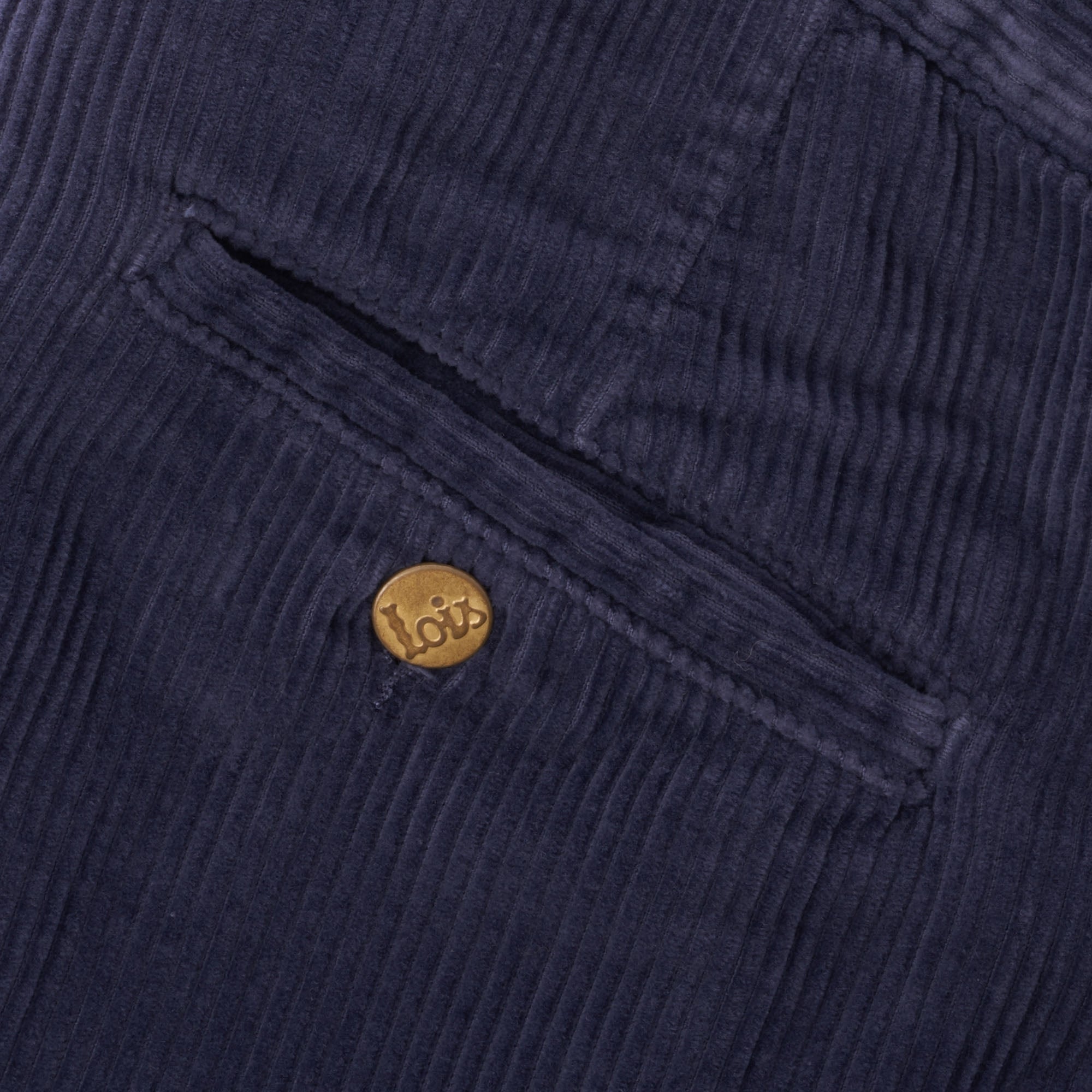 Lois Jeans Sixto Jumbo Cord Trousers - Night Blue