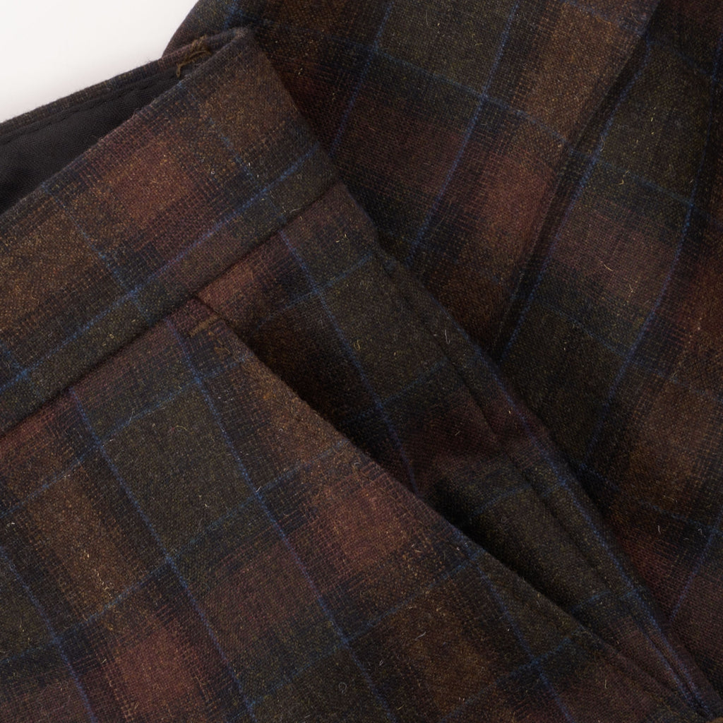 Gibson London Tartan Check Trousers - Sage – Stuarts London