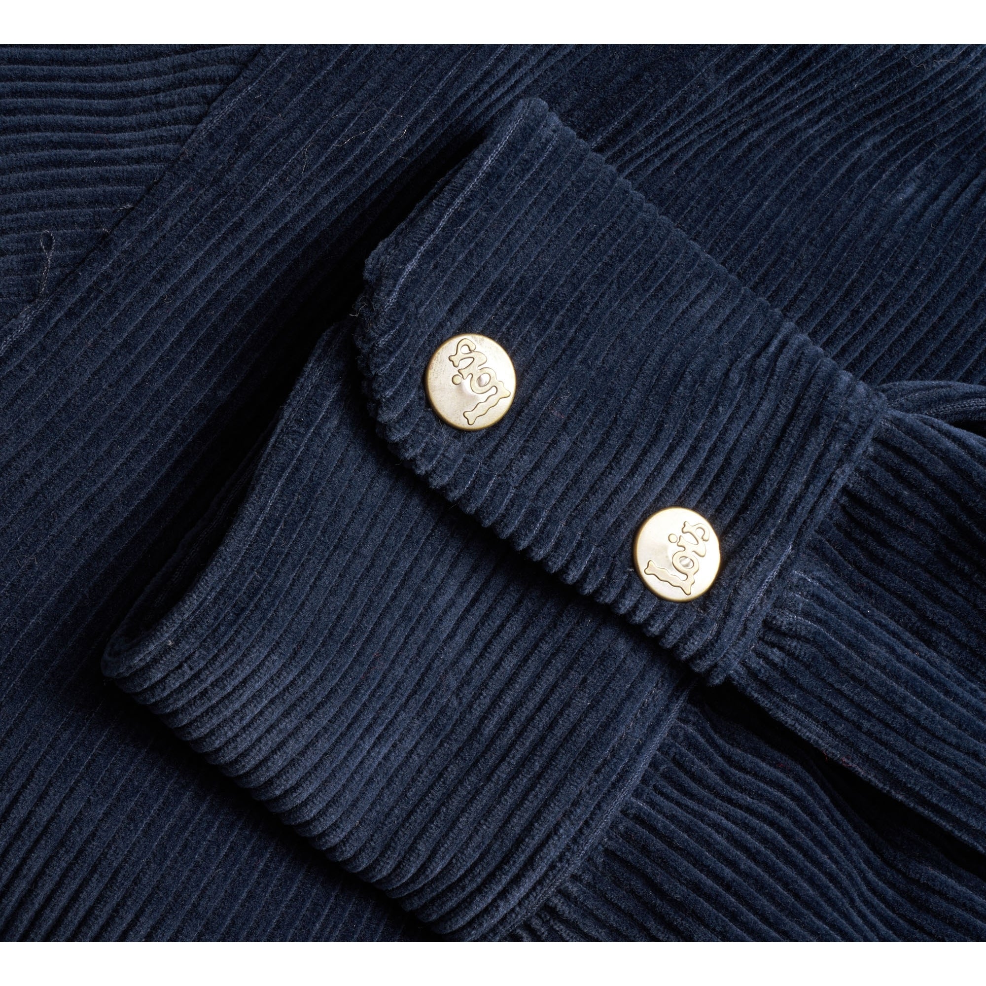 Lois Jeans Quilted Cortina Cord Jacket - Marino