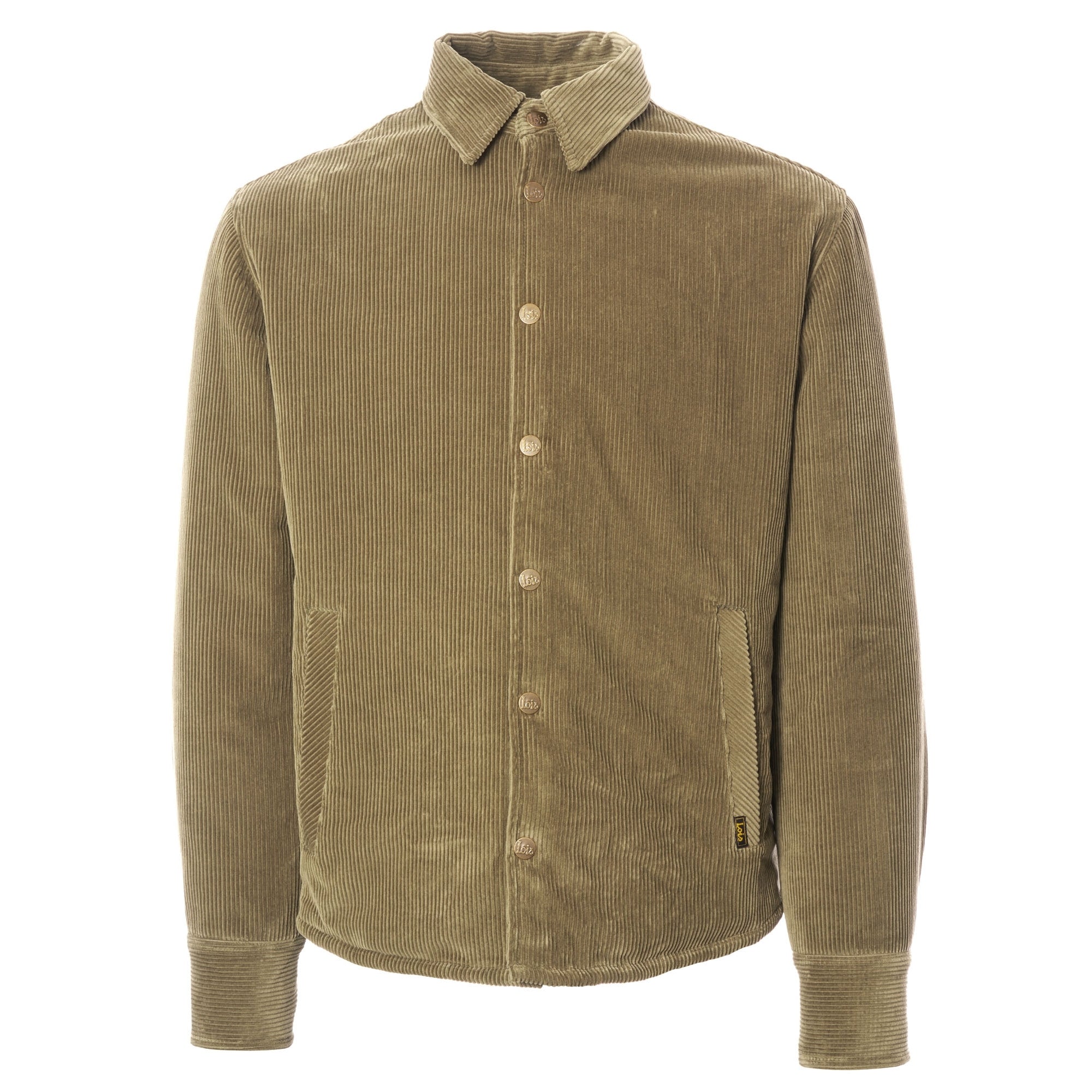 Lois Jeans Quilted Cortina Cord Jacket - Khaki