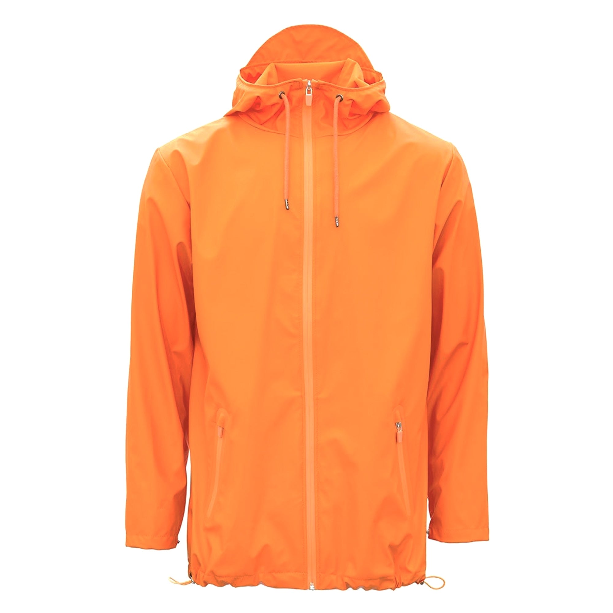 Rains Breaker Jacket - Fire Orange