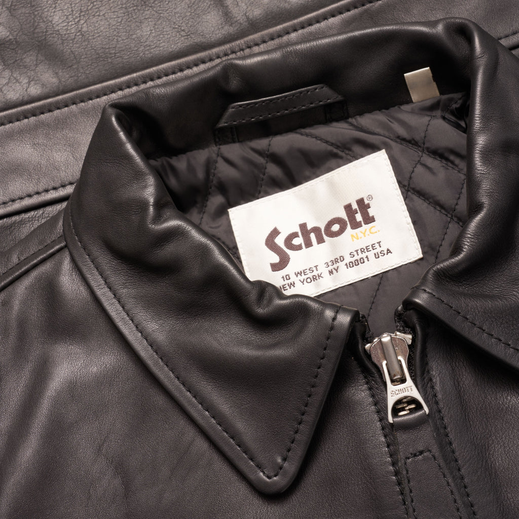 Schott NYC LC952 Short Jacket - Black