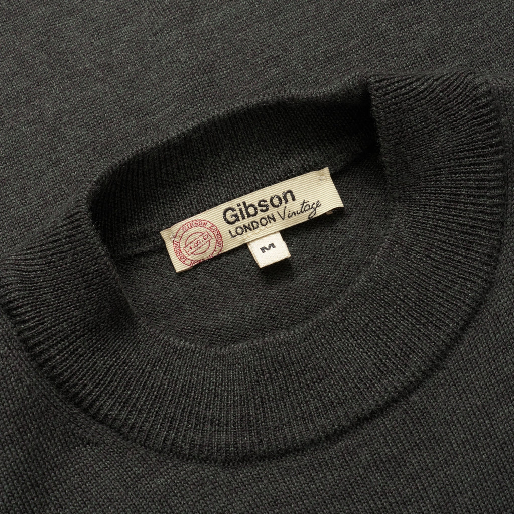 Gibson London Mock Turtle Neck Jumper - Green
