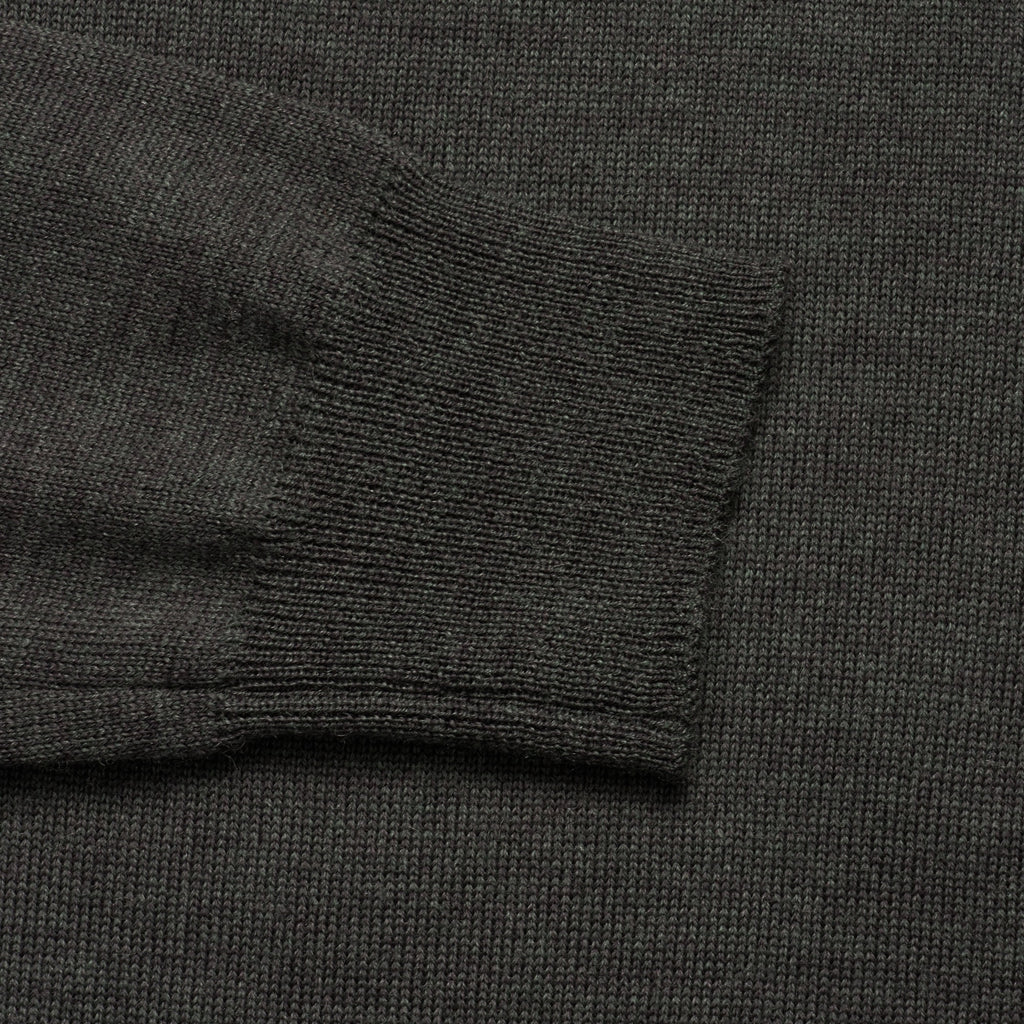 Gibson London Mock Turtle Neck Jumper - Green