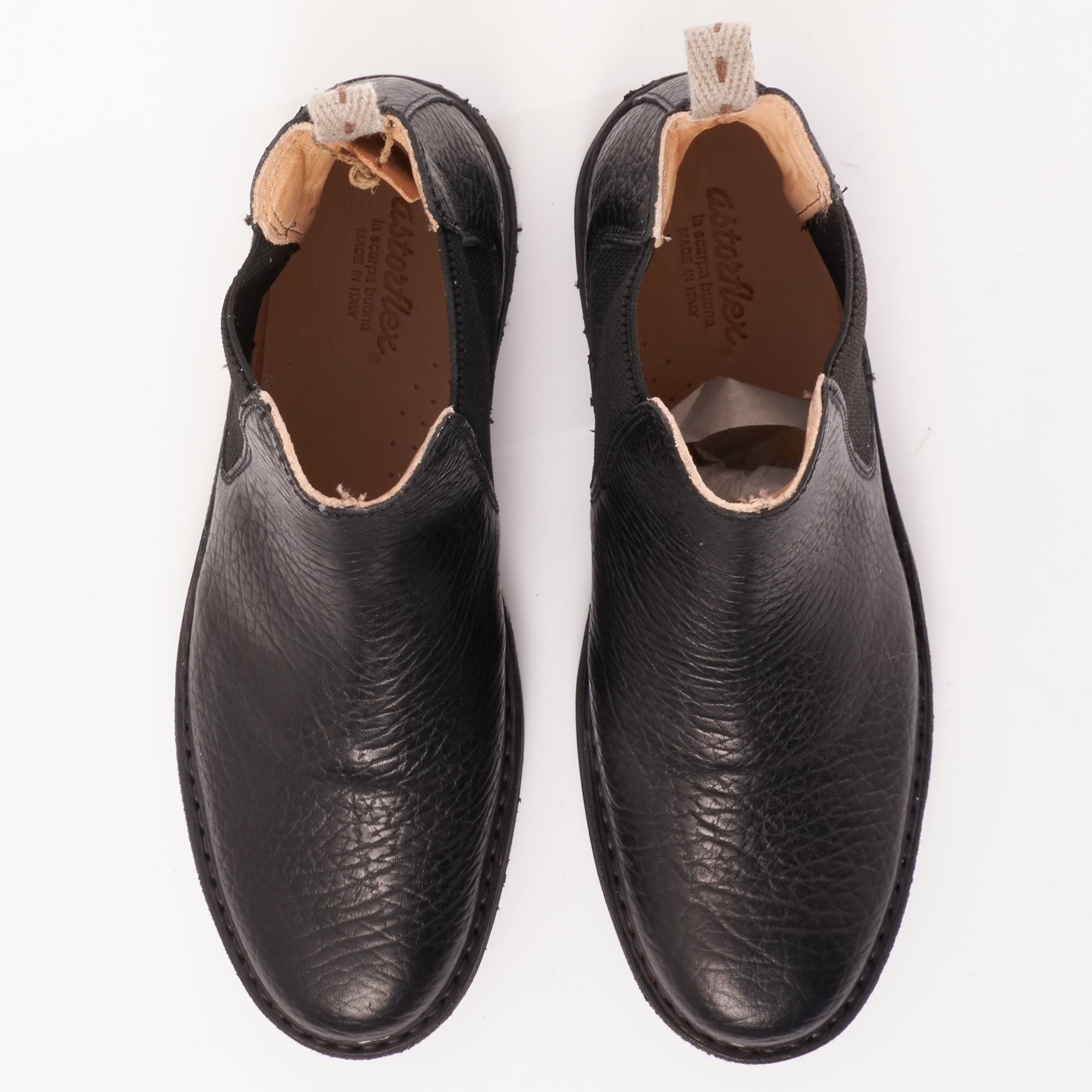 Astorflex Bitflex Leather Chelsea Boot - Nero