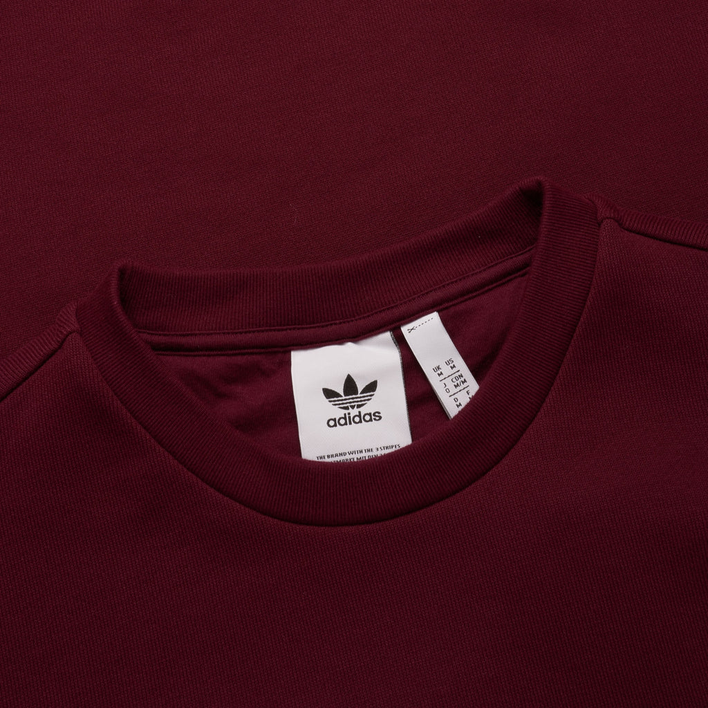 Adidas Originals Outline Logo Sweatshirt - Maroon